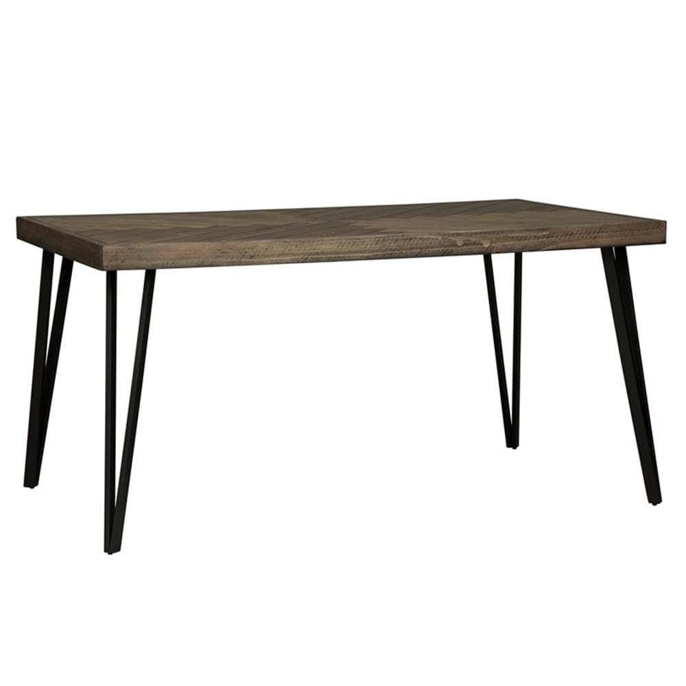 Liberty Furniture Horizons Light Brown 6-Piece Rectangular Dining Table Set with Chairs - Perfect for Kitchen, Dining Room & Small Space Gatherings