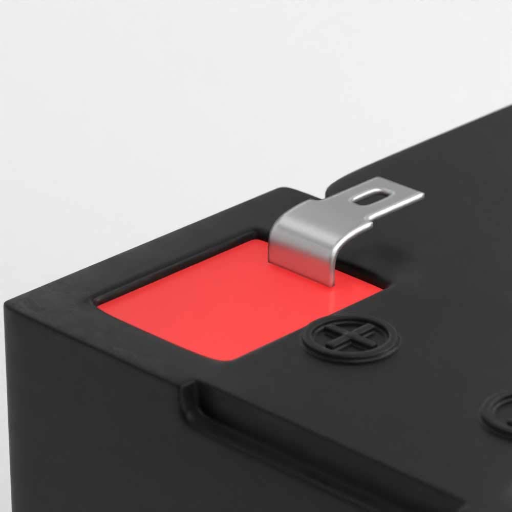 DG12-7 Replacement 12V 7Ah SLA Rechargeable Battery - BatteryGuy Equivalent (F1 Terminals) - Pack of 4 - Perfect for UPS Backup, Emergency Lights, and Power Wheels Toys