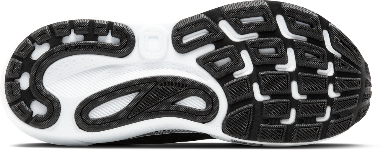 Women's Adrenaline GTS 24 WIDE Running Shoes - Black/White (087) | Supportive & Cushioned Sneakers for Women with Wide Feet | Perfect for Jogging, Gym Workouts & Daily Walking