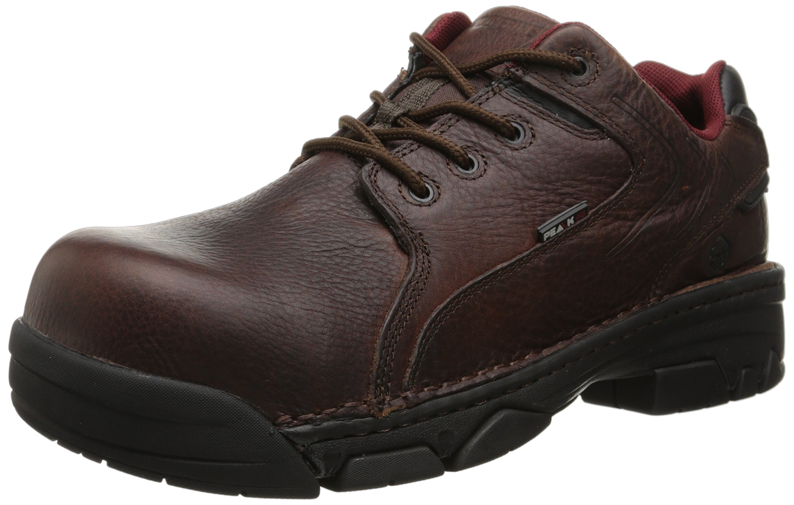 Wolverine W02372 Falcon Men's Safety Oxford Shoes - Slip Resistant Work Shoes for Construction, Warehouse & Industrial Use