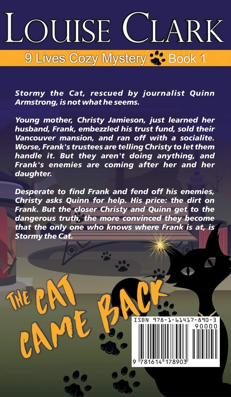 The Cat Came Back - Book 1 of The 9 Lives Cozy Mystery Series | Wholesome Cat-Themed Murder Mystery Novel | Perfect for Mystery Lovers & Cat Enthusiasts | Great for Book Clubs & Cozy Reading Evenings