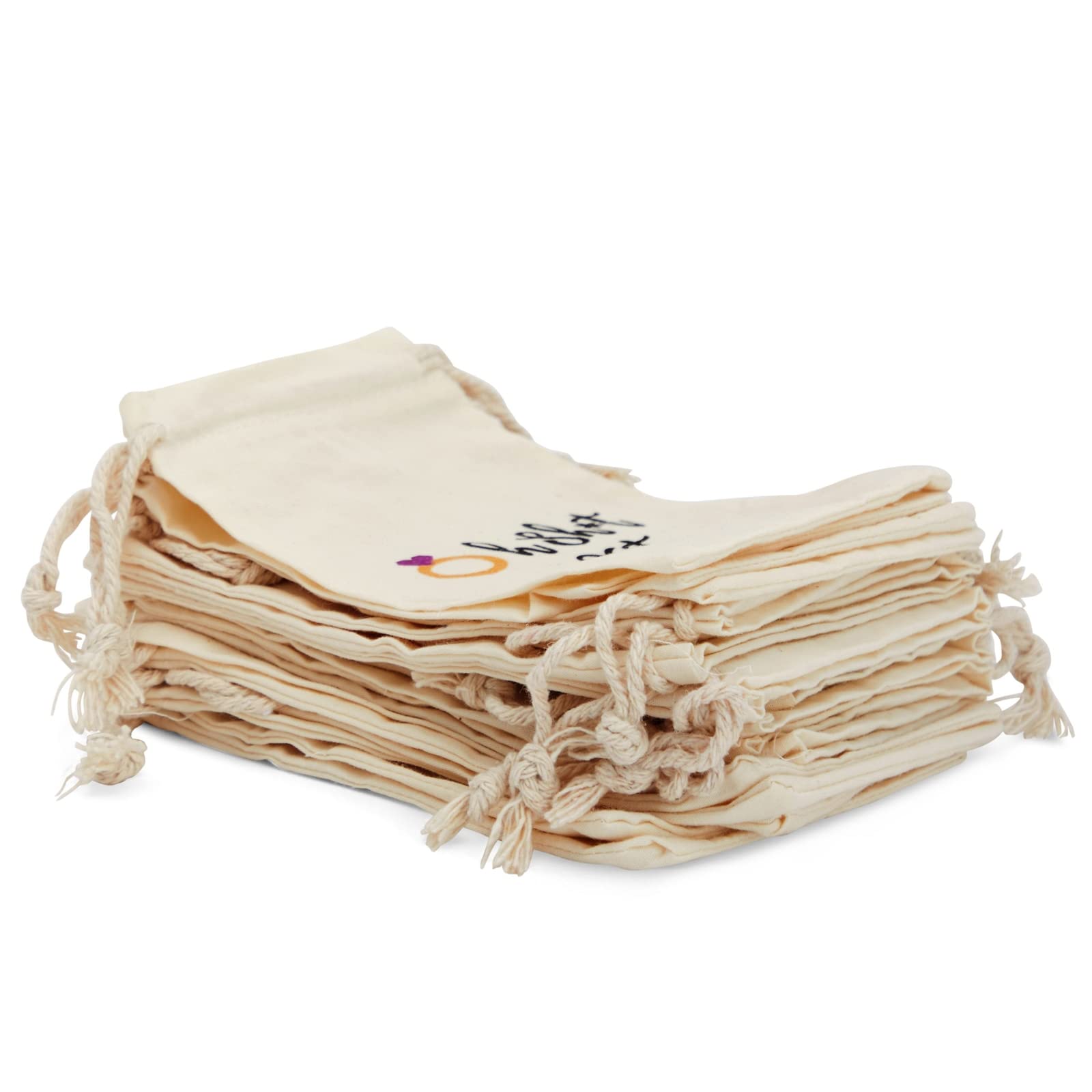 20 Pack Cotton Drawstring Hangover Kit Bags - 4x6 Inch Party Favors for Bachelorette, Wedding, Bachelor Party & Bridal Shower - Perfect for Hangover Recovery & Gift Giving