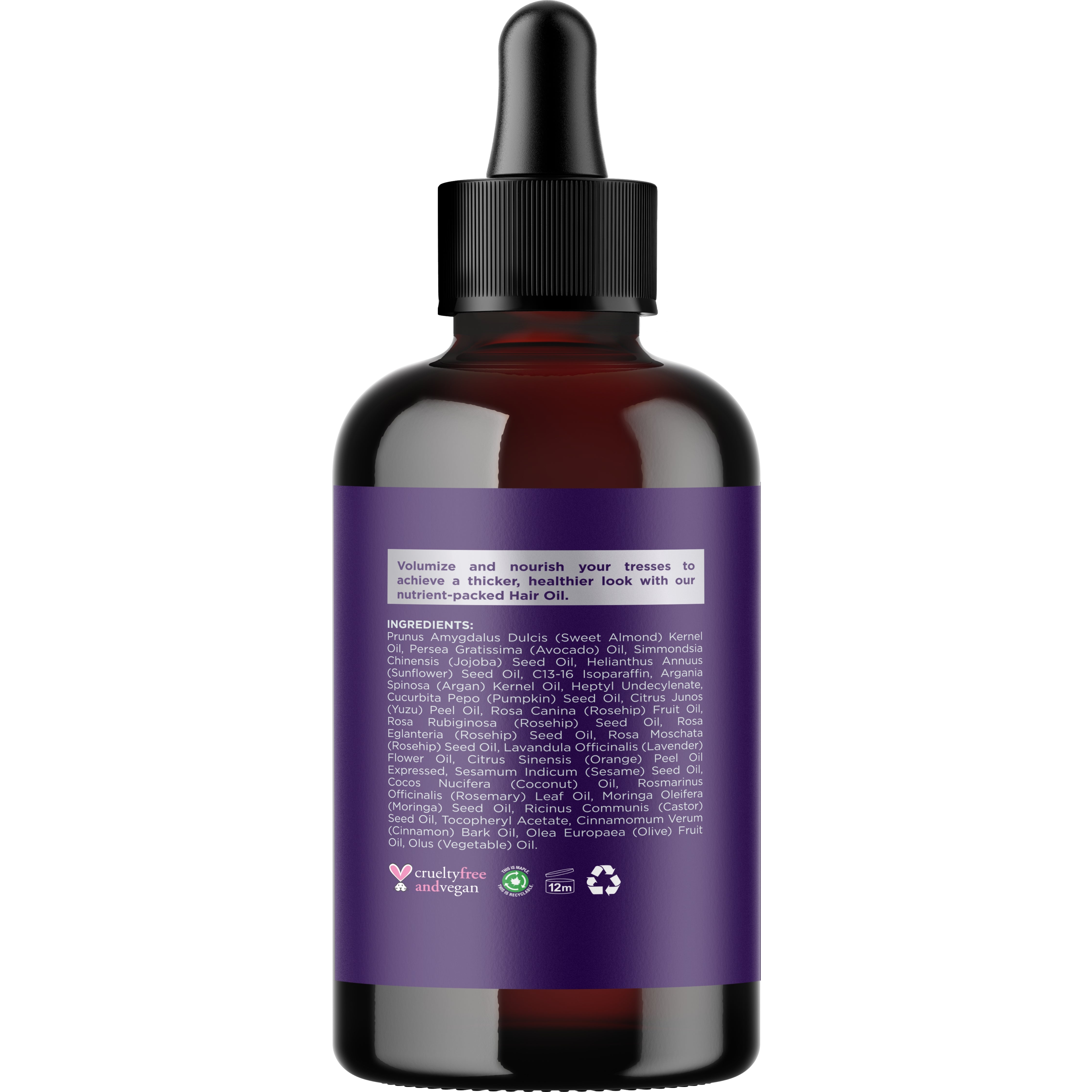 REBUNDANCE™ Women's Hair Growth Oil - Natural Nourishing Treatment for Thicker, Stronger Hair - Perfect for Daily Use & Styling