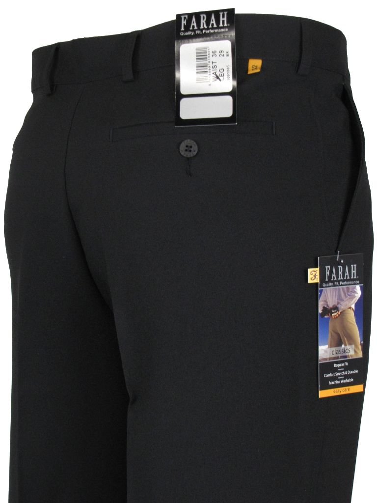 Classic Men's Dress Pants with Slant Pockets - Formal Office Wear & Business Attire for Professional Occasions