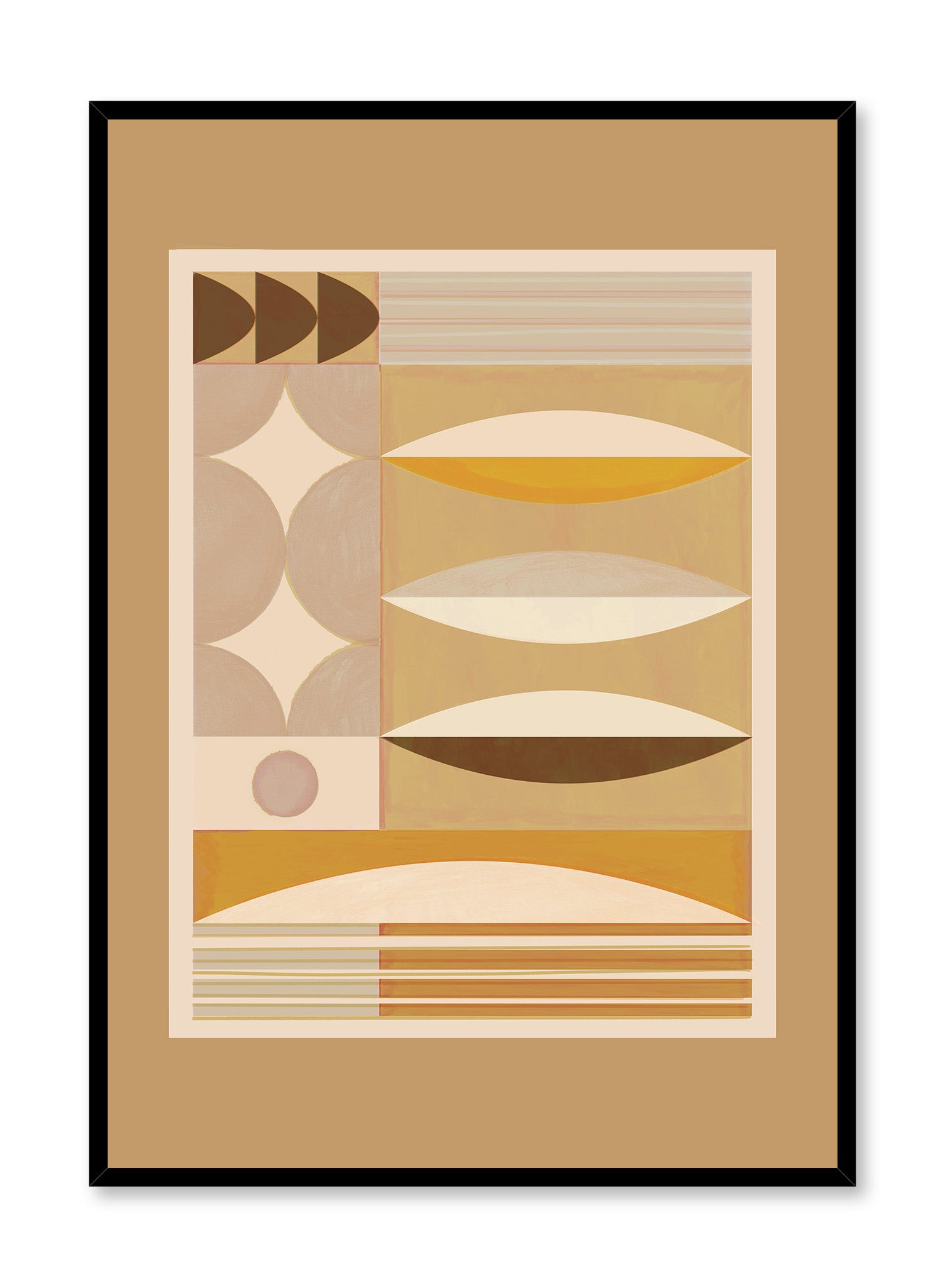 Groovy Sunrise Poster - Vibrant Wall Art for Home & Office Decor - Perfect for Living Room, Bedroom, or Workspace