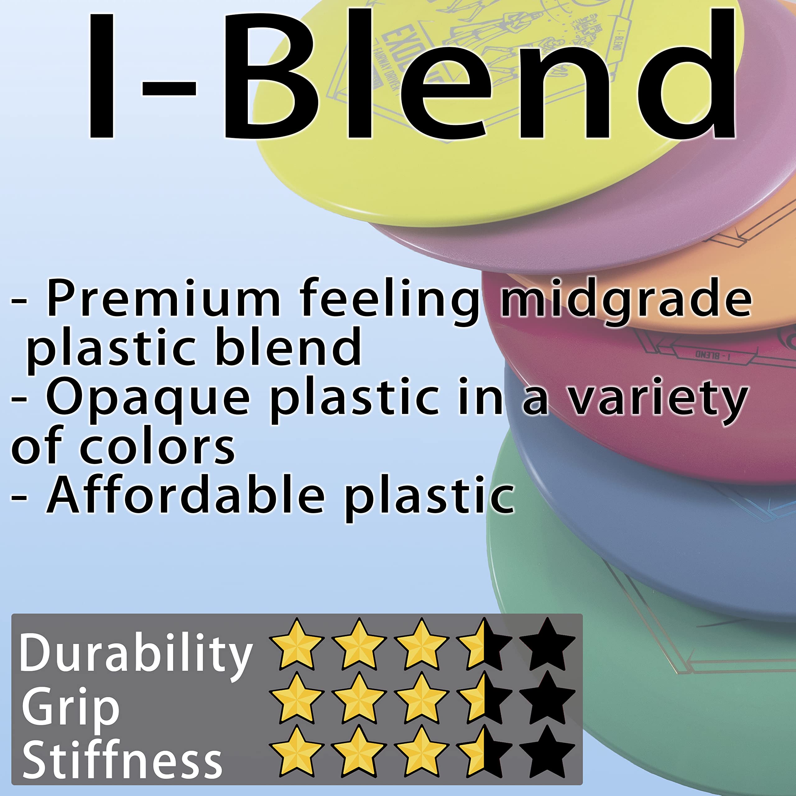 Centurion Precision Disc Golf Control Driver | I-Blend Plastic | Stable Flight for Fairway Shots | Perfect for Intermediate Players & Tournament Play