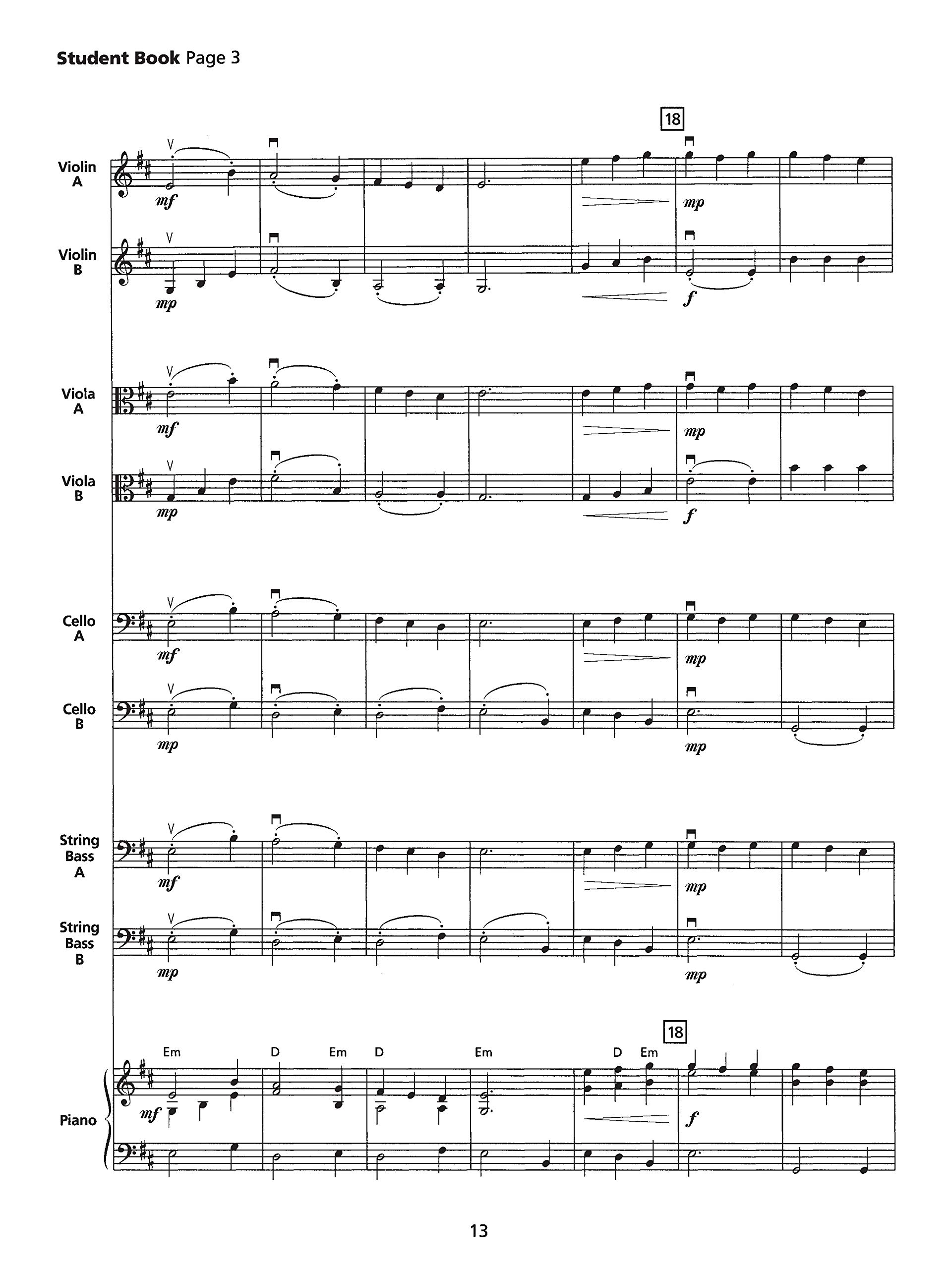 Strictly Strings Book 2: Conductor's Score Comb Bound Music Book for Orchestra, Band & Classroom Instruction