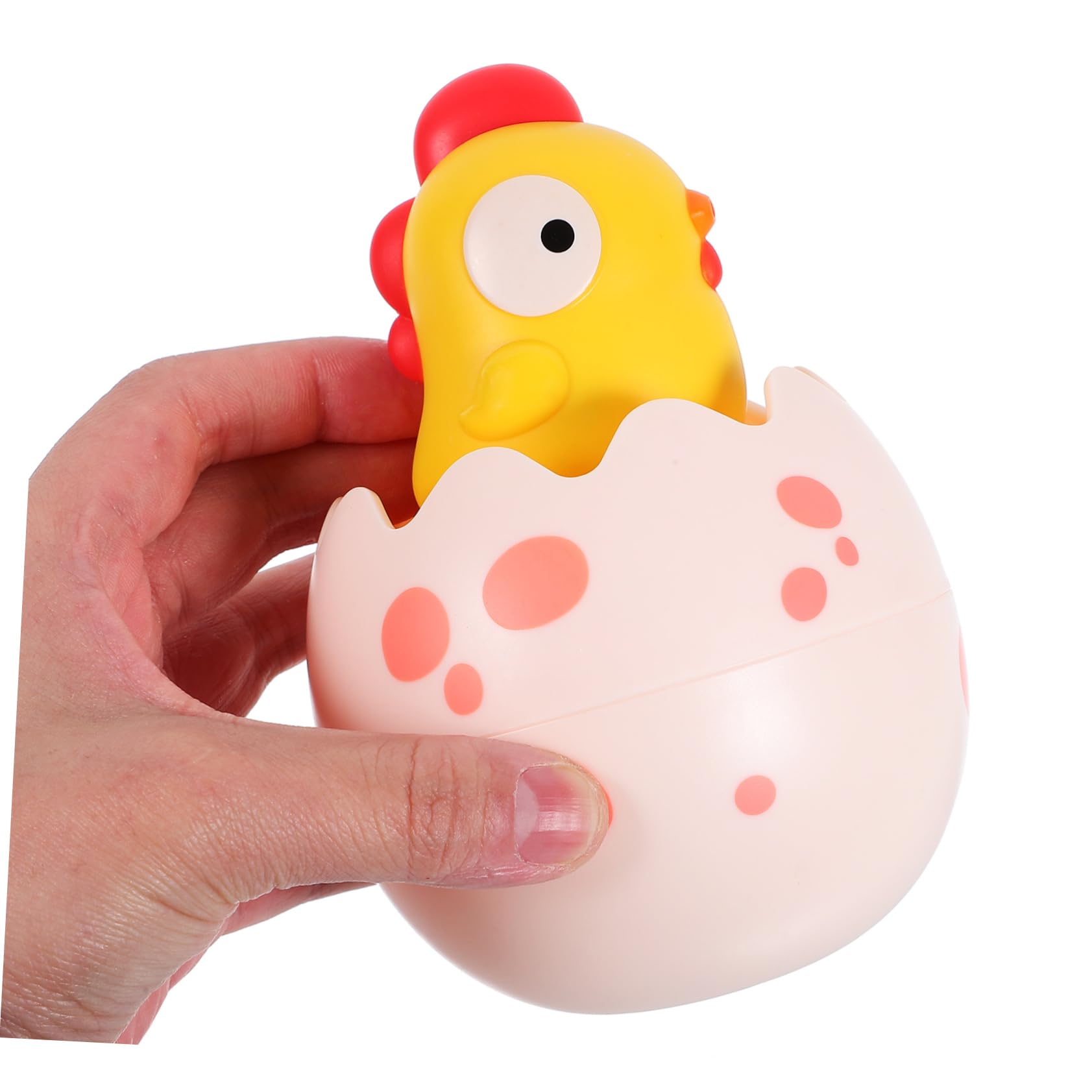 NESTINGHO Shower Toys for Toddlers - Yellow Plastic Bath Toys for Girls & Boys - Fun Water Play Toys for Kids in Bathtub, Pool & Outdoor Activities