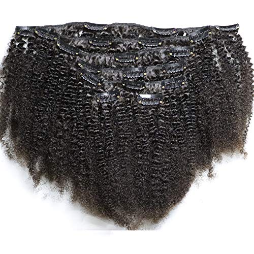 Natural Color Real 4C Clip In Hair