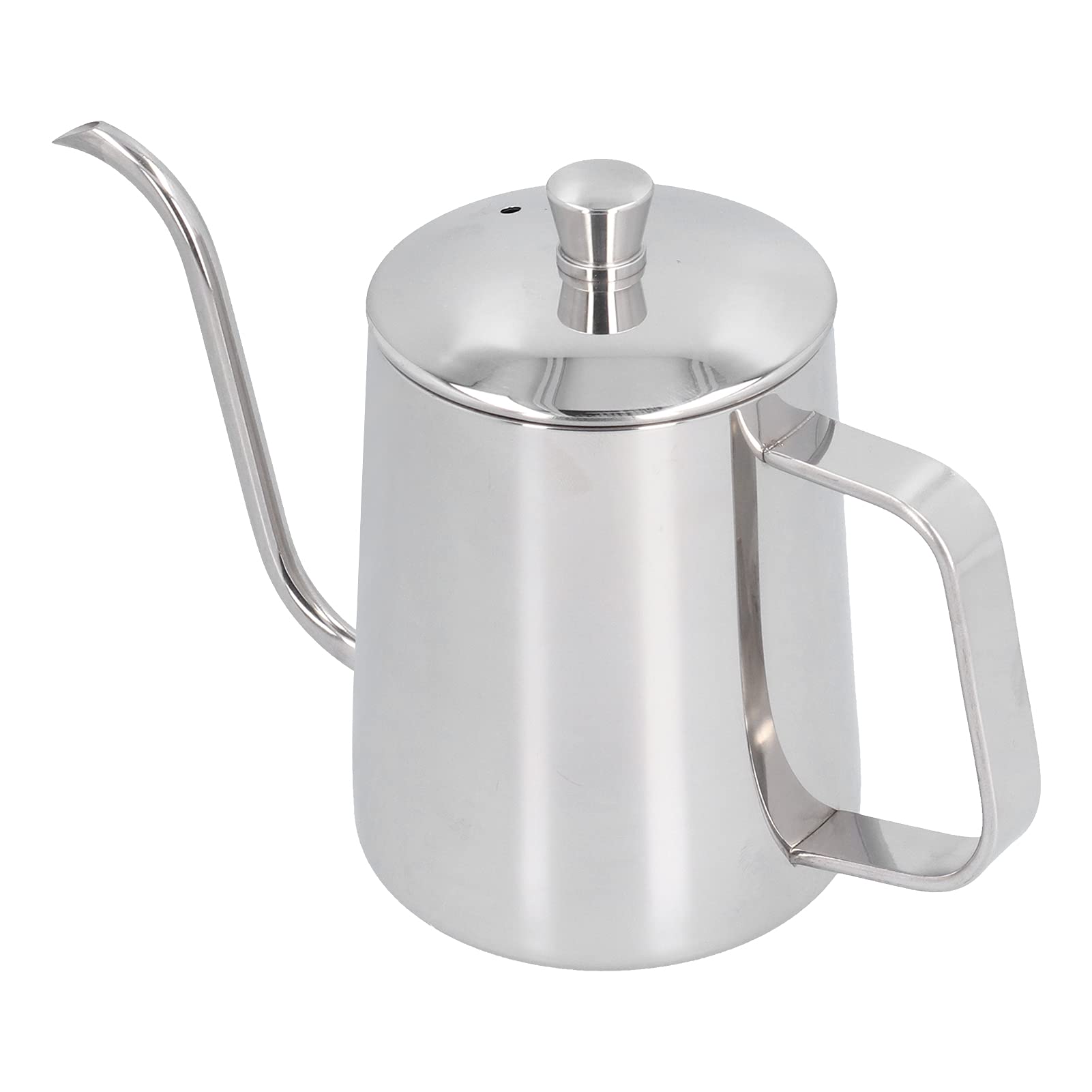 Stainless Steel Gooseneck Kettle 600ml - Perfect for Pour Over Coffee & Home Brewing