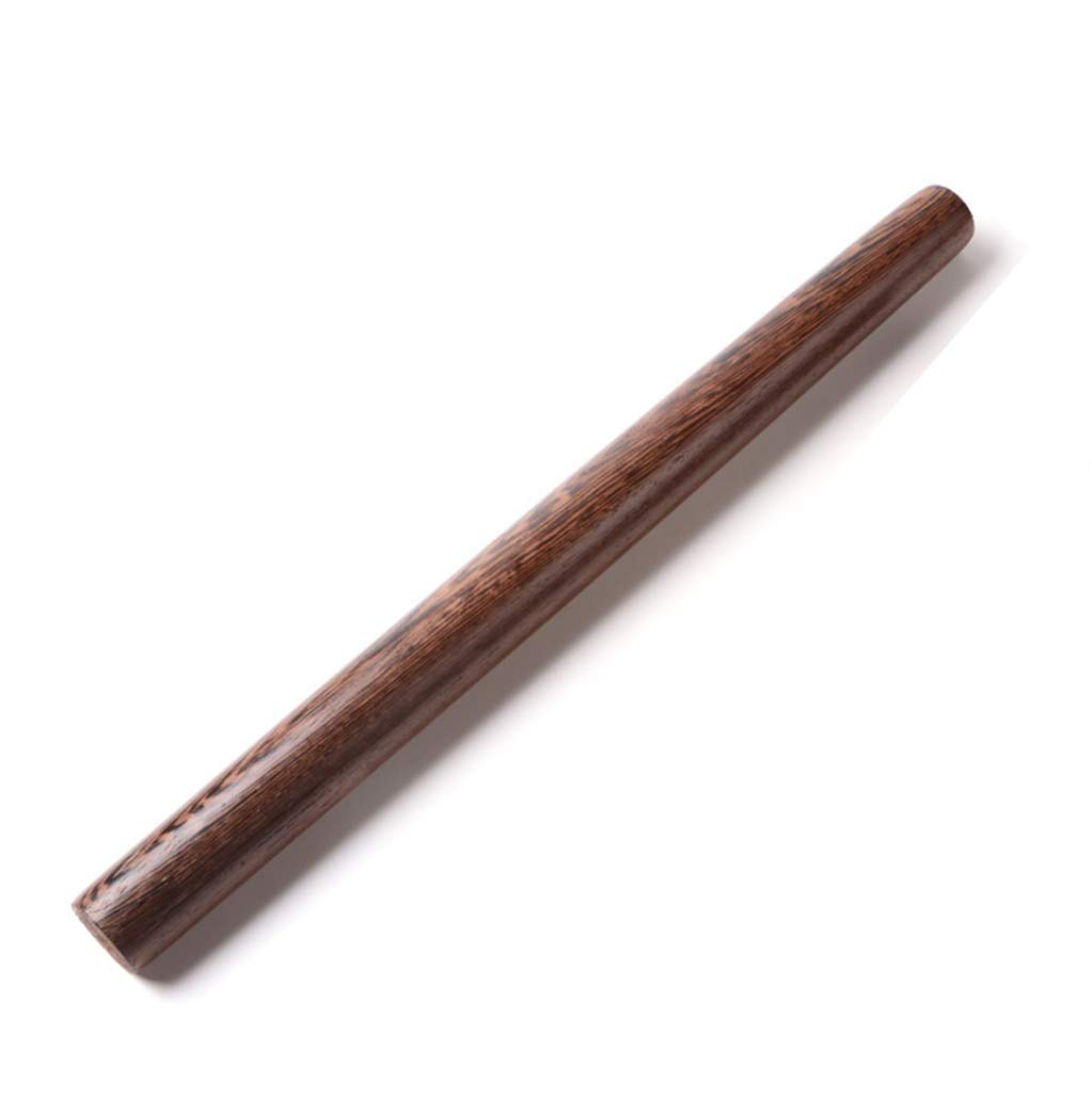 YYCDD Classic 16-Inch Wooden Rolling Pin for Baking - Professional Dough Roller for Pasta, Pizza, Cookies, Fondant & Pastry - Natural Chicken Wing Wood Design - Perfect for Home Kitchens & Bakeries