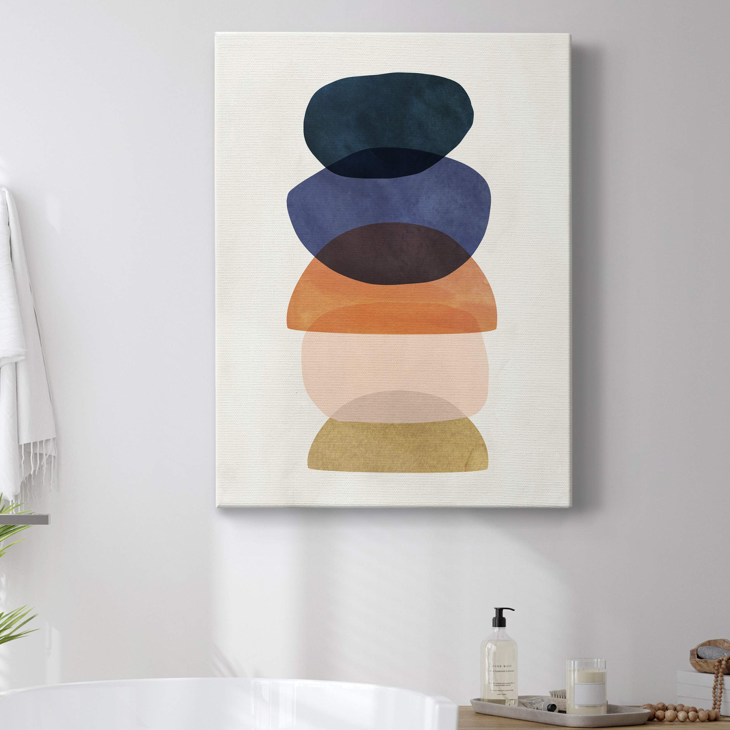 Mod Pods I' Gallery Wrapped Canvas Abstract Wall Art - Modern Home Decor for Living Room, Bedroom & Office - Ready to Hang