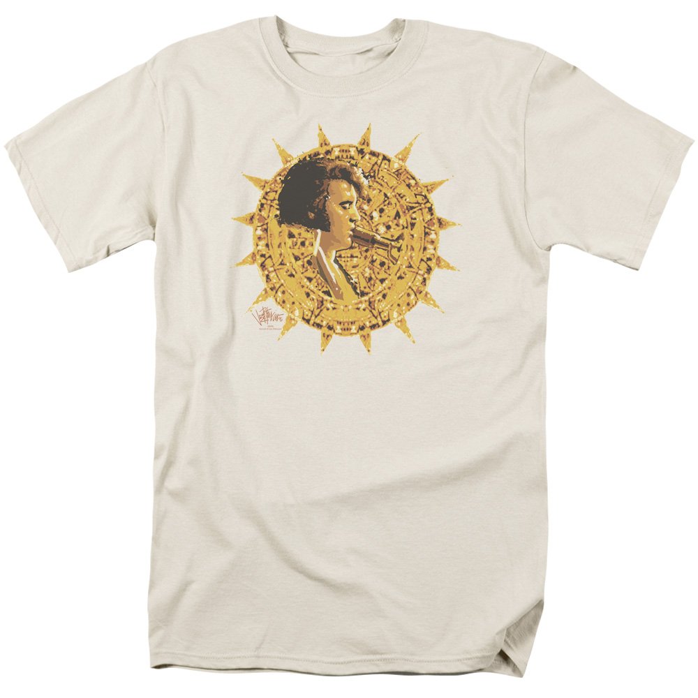 Elvis Presley Sundial Graphic T-Shirt - Vintage Style Cotton Tee for Men (Size XXL) - Perfect for Concerts, Casual Wear & Elvis Fan Gifts