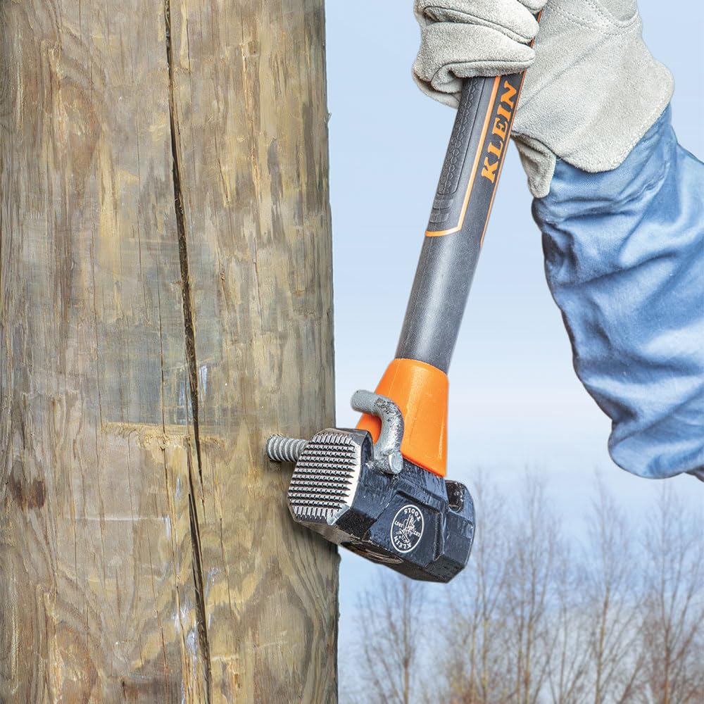Klein Tools 80936MF Milled-Face Hammer for Electricians & Linemen