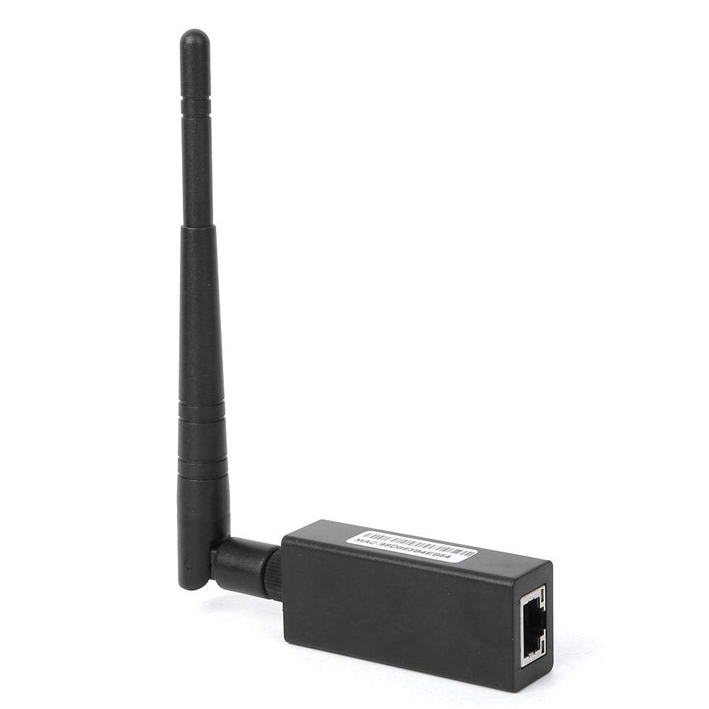 Industrial RS485 to Ethernet Serial Device Server with External Antenna & RJ45 Interface - Convert Printers to Network Printers for Factory Automation & Remote Device Management