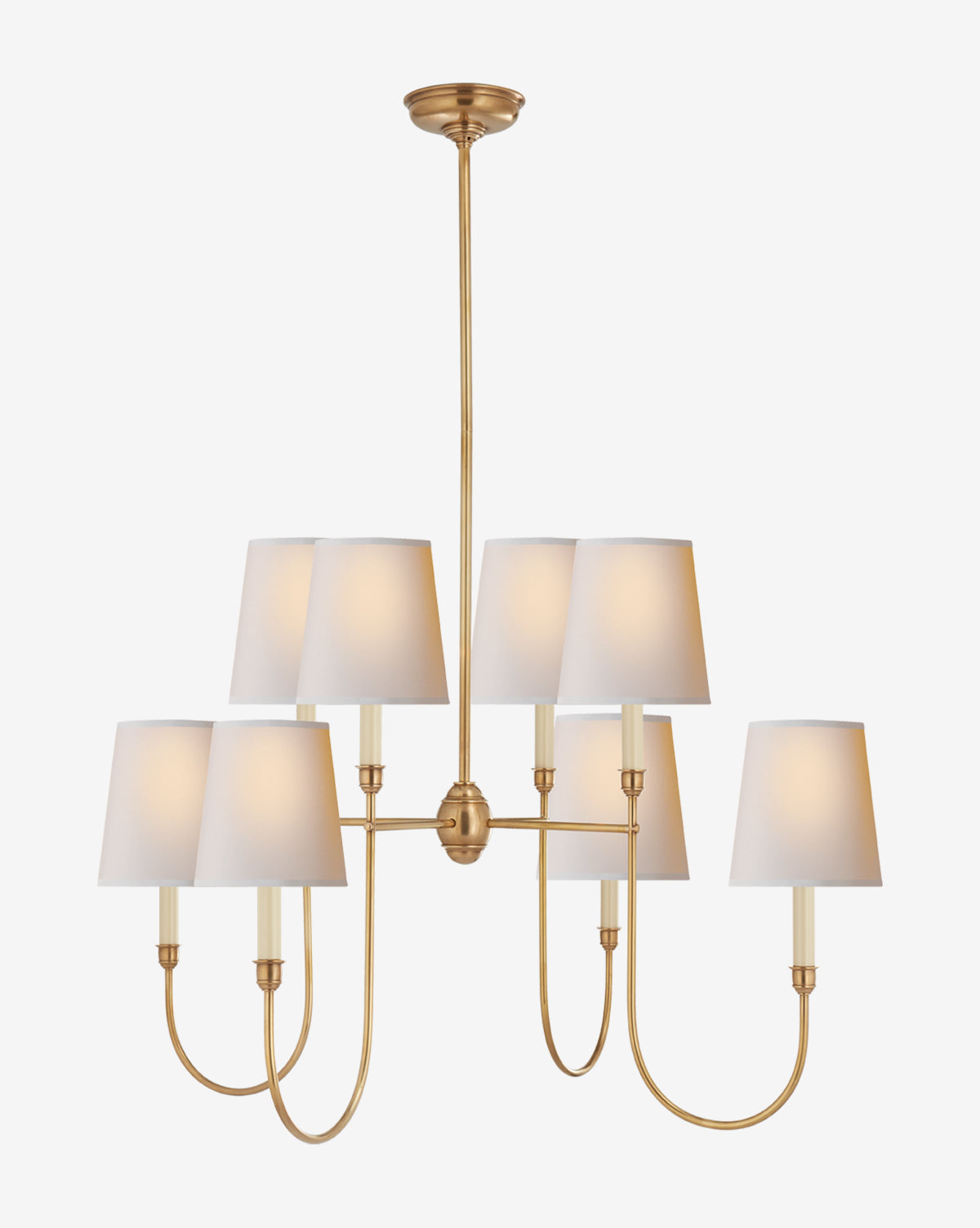 Vendome Large Chandelier - Elegant Crystal Ceiling Light Fixture for Dining Room, Living Room & Bedroom | Perfect for Home Decor & Luxury Interior Design