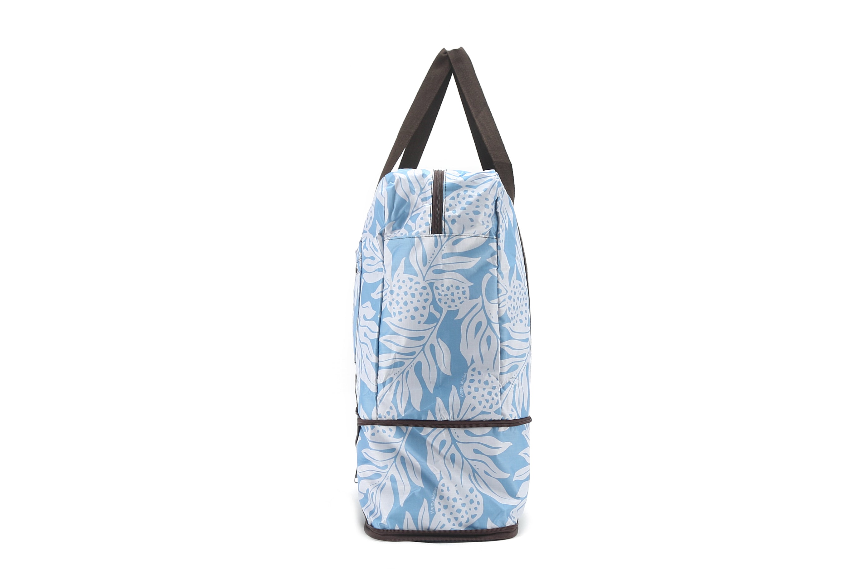 Foldable Duffle Bag for Travel & Gym - Water-Resistant Sophie Ulu Blue Carry-On Luggage | Perfect for Weekend Trips, Sports Gear & Workout Essentials
