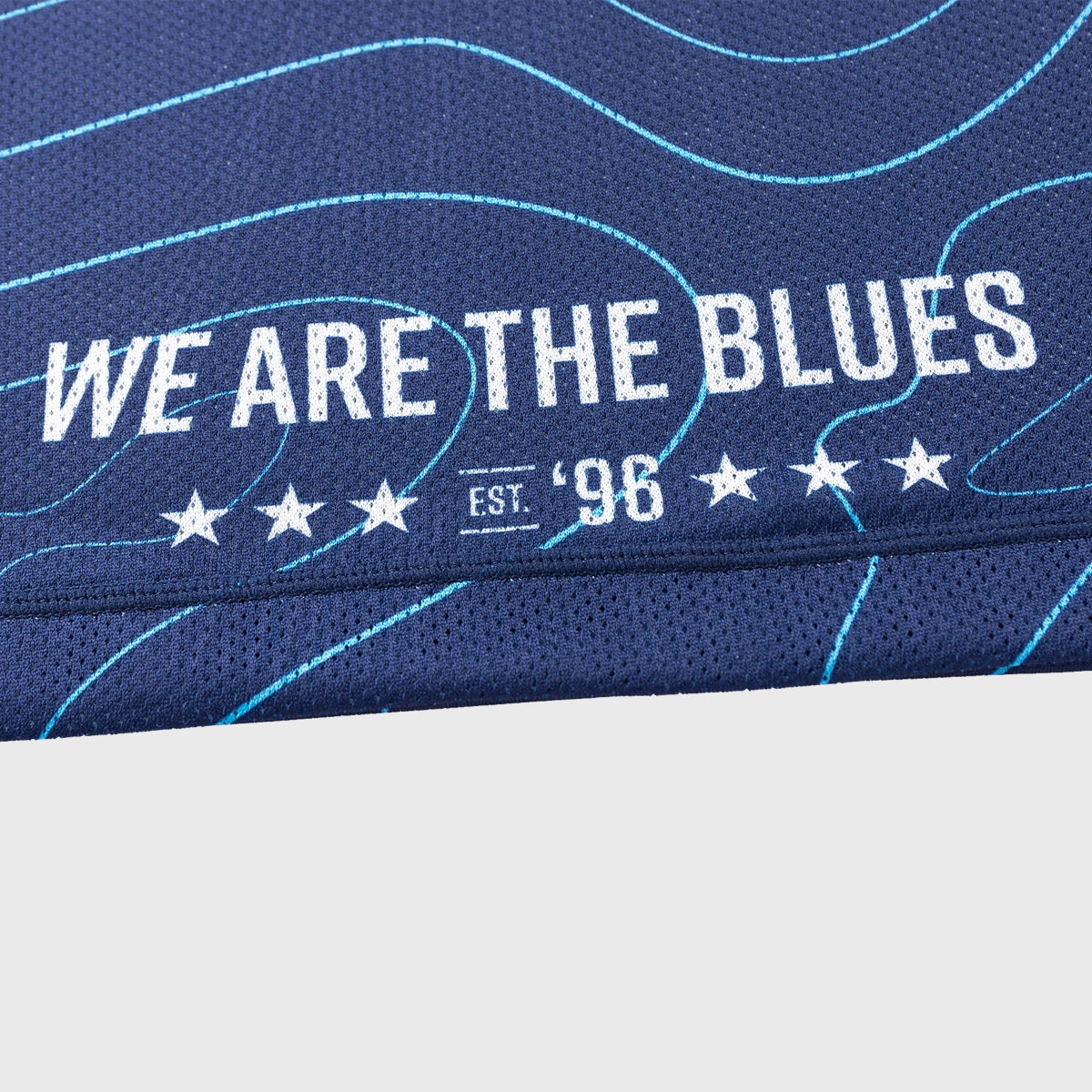 2025 Classic Blues Super Rugby Training Tee - Navy Blue Performance Shirt for Rugby Practice & Gym Workouts