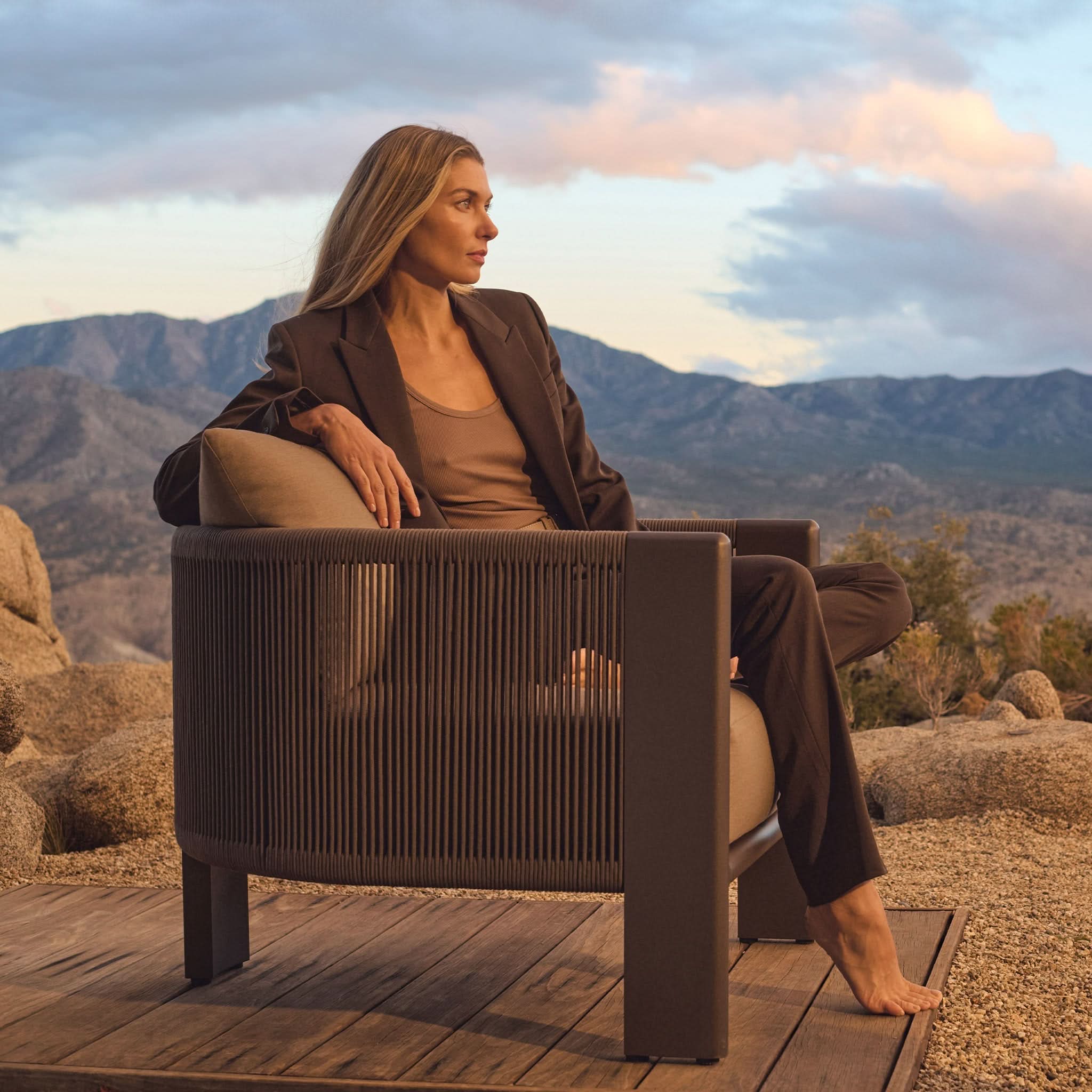 Premium Palm Beach Aluminum Lounge Chair - Lightweight, Durable & Weather-Resistant Outdoor Patio Furniture for Poolside, Beach & Garden Relaxation