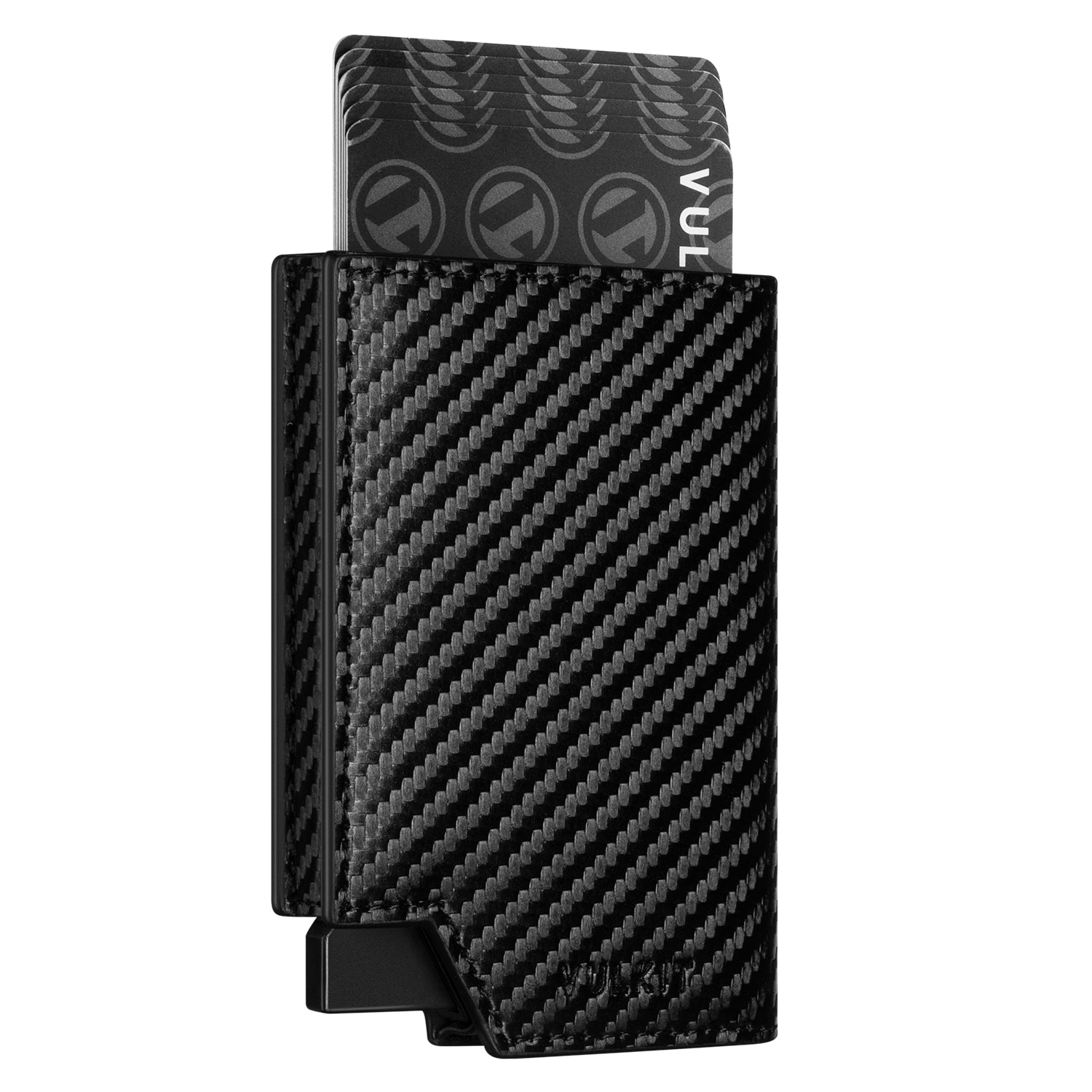 VC402 Patented Slim RFID Blocking Card Holder with Banknote Compartment & Secure Magnetic Closure - Perfect for Travel, Business & Everyday Wallet Organizer