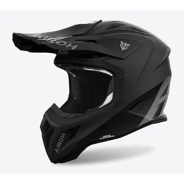 Airoh Aviator Ace 2 Motorcycle Helmet - Matte Black - DOT & ECE Certified - Lightweight & Comfortable for Street Riding & Urban Commuting