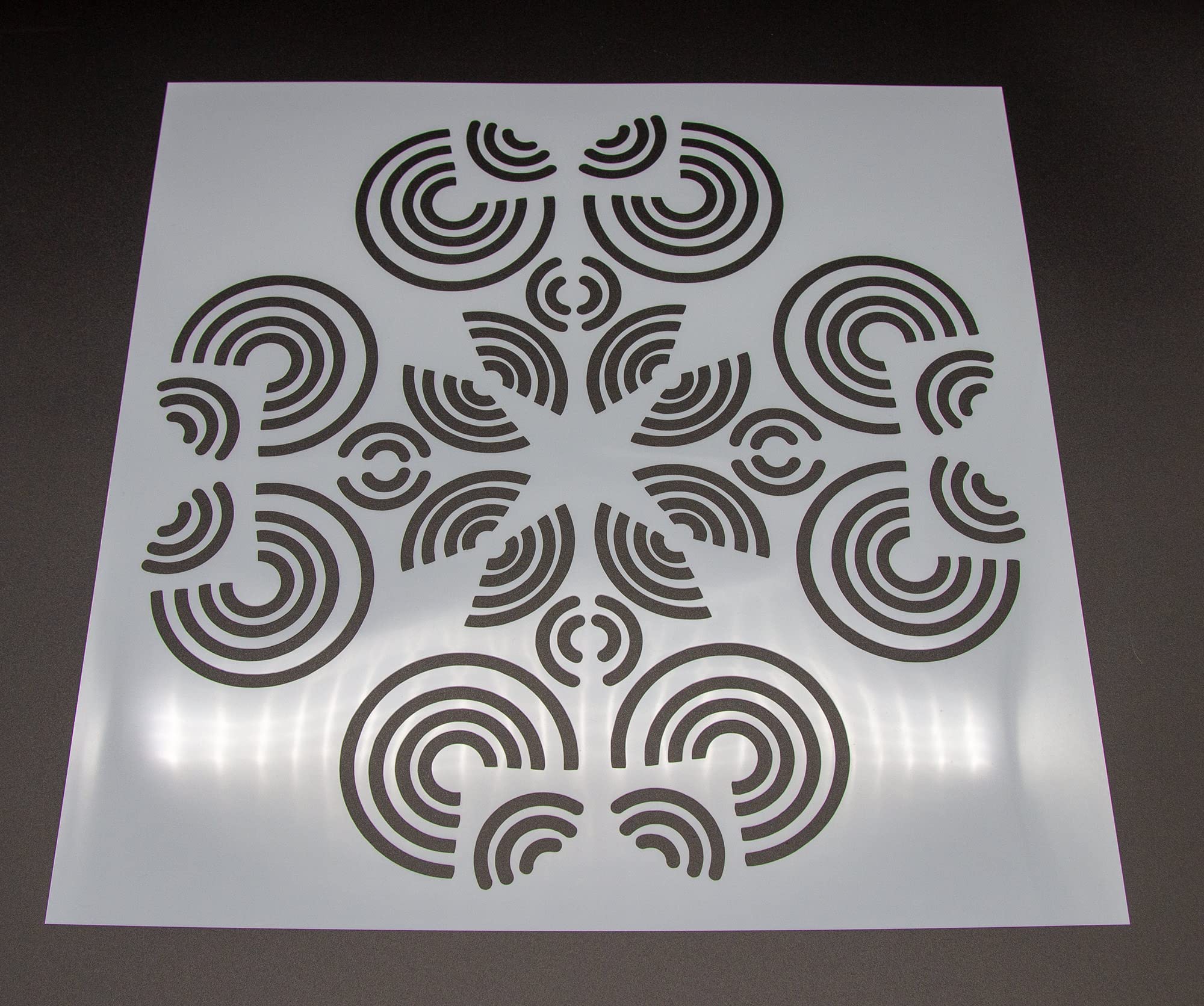 7.5mil Blank Mylar Sheets (10 Pack) - 12x12 Inch Milky Translucent PET Stencil Sheets for Cutting Machines, Airbrush Stencils & Food-Safe Crafts | DIY Projects, Cricut Templates & Baking Decorations