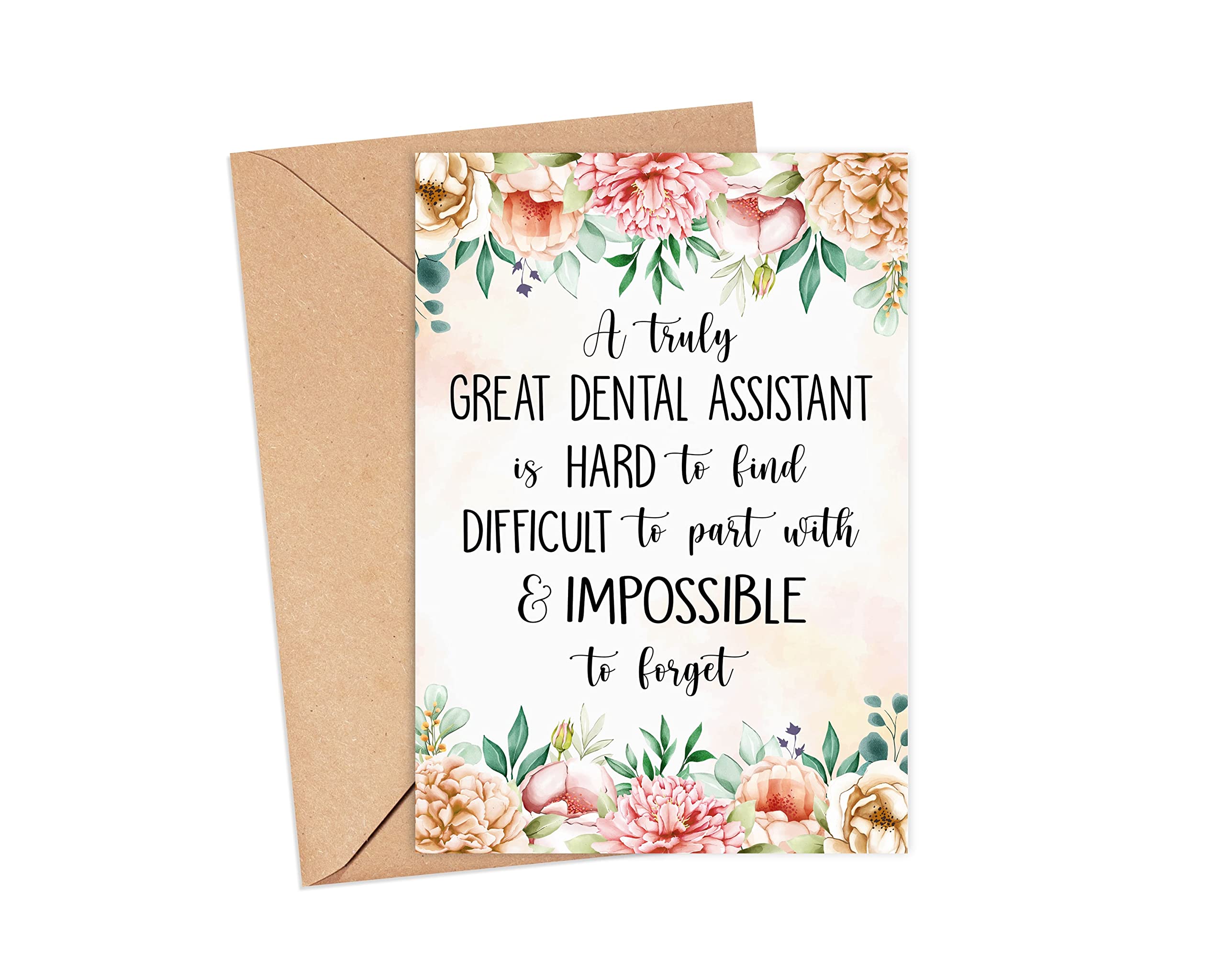 Dental Assistant Appreciation Card - Farewell, Retirement & Thank You Gift for Dental Professionals - Perfect for Leaving, Retirement & Special Occasions