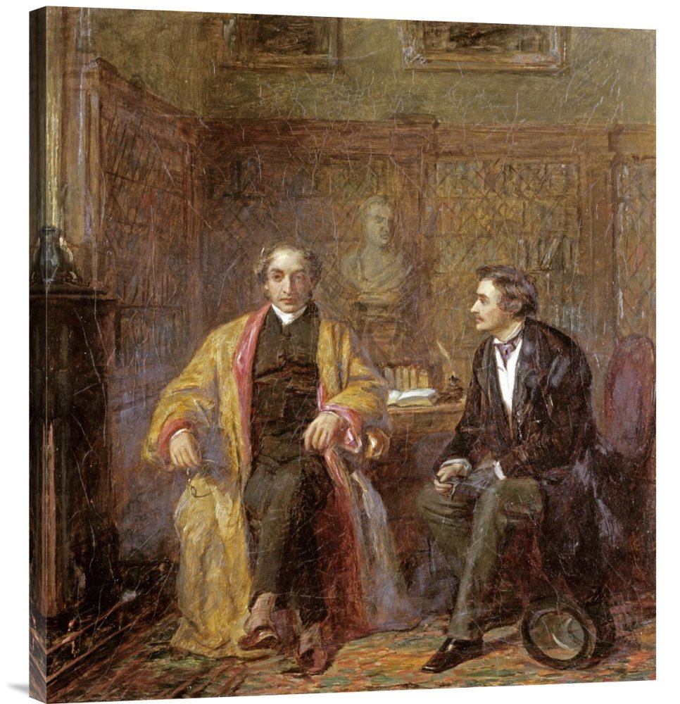 William Powell Frith 'Hope' Gallery Wrap Giclee Canvas Wall Art Print - Premium Budget Home Decor for Living Room, Bedroom & Office