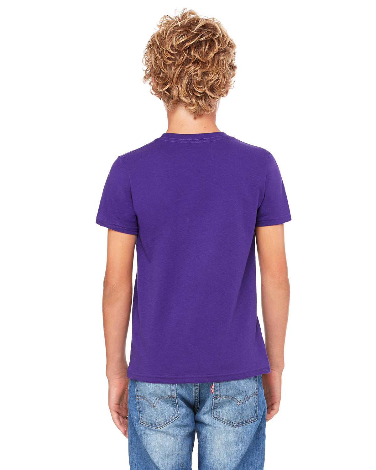 Bella + Canvas 3001Y Youth Jersey T-Shirt - Soft Cotton Short Sleeve Tee for Kids & Teens - Perfect for School, Sports & Everyday Wear