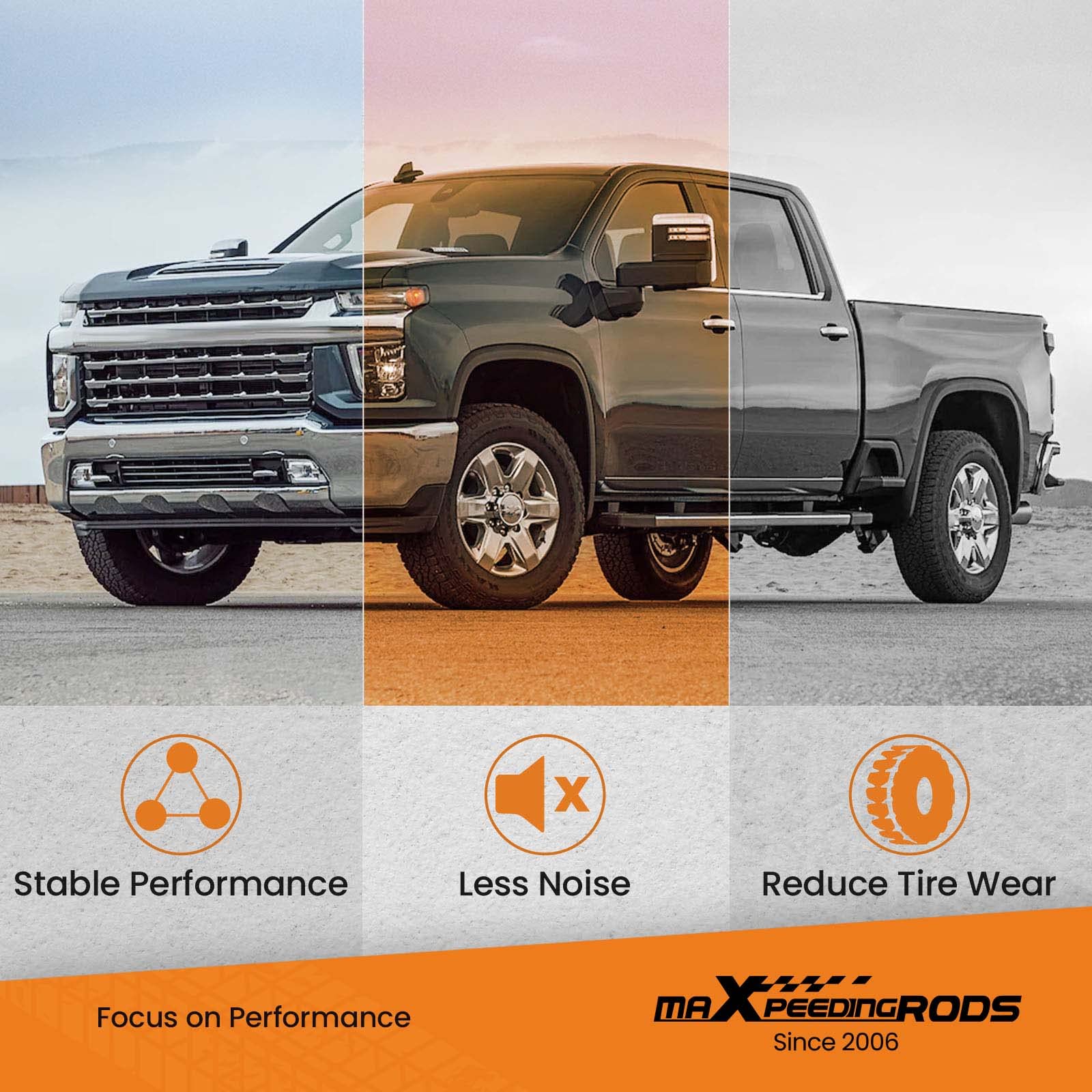 maXpeedingrods 5000 lbs Rear Air Suspension Bags Kit for Dodge Ram 1500 Standard 4WD (2019-2025) - Heavy Duty Air Spring Replacement - Perfect for Towing, Off-Roading & Load Leveling