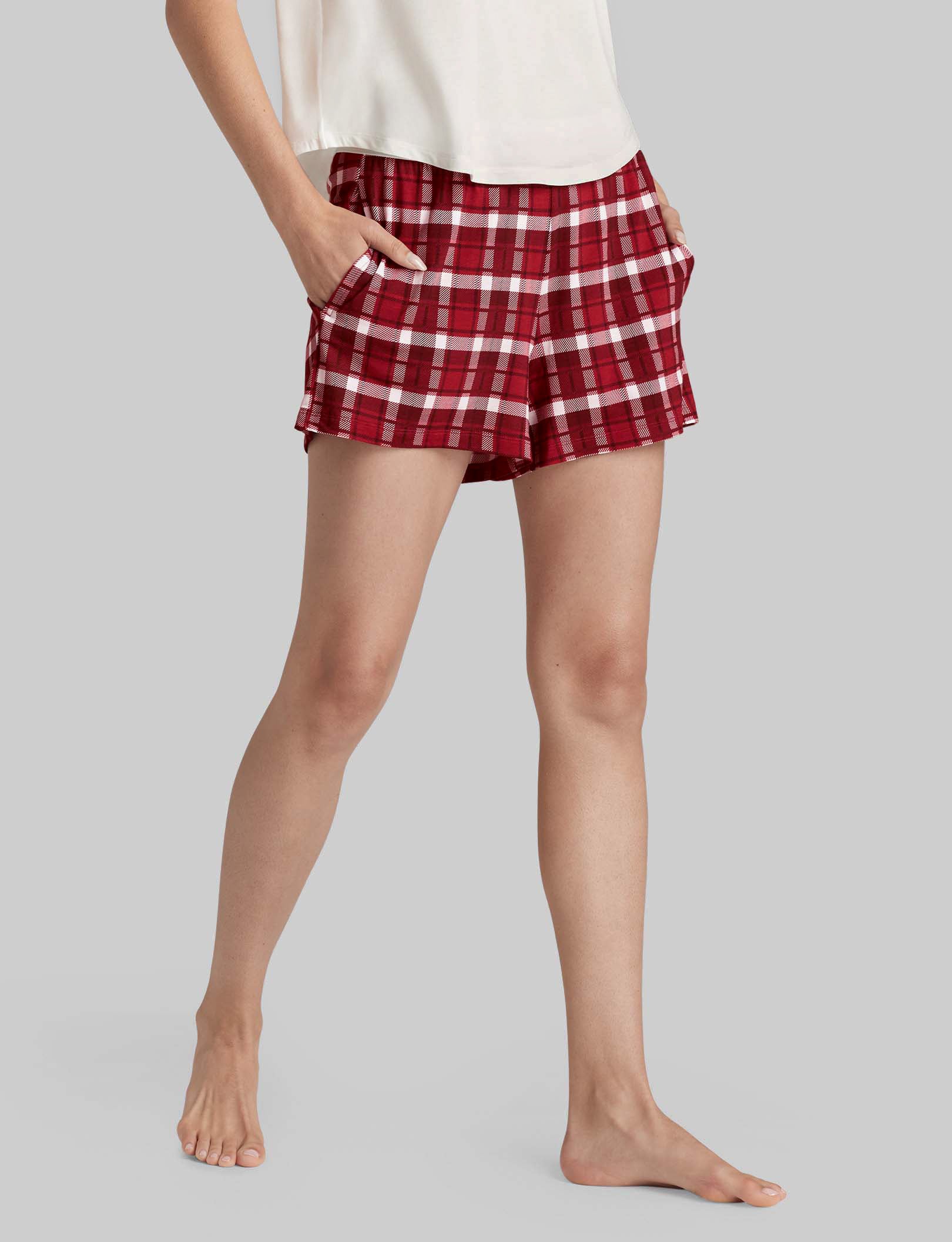 Women's Ultra Soft Second Skin Sleep Shorts - Comfortable Pajama Shorts for Lounge & Nightwear - Perfect for Relaxing at Home, Travel & Sleep