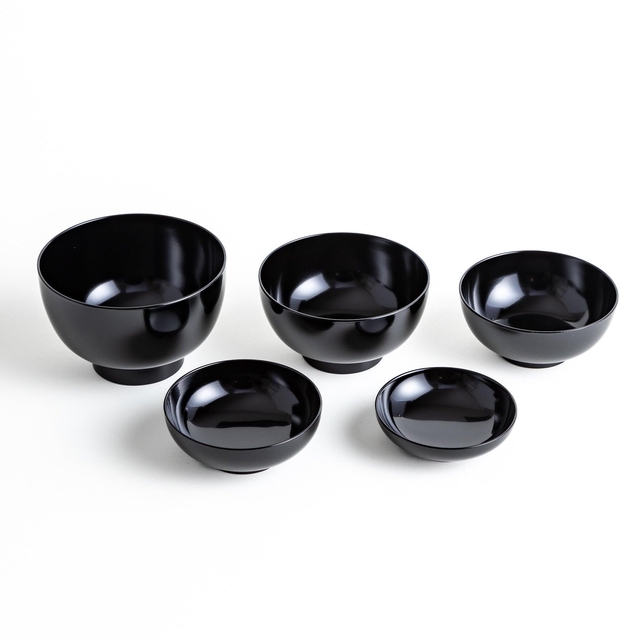 Premium 5-Piece Nested Oryoki Set - Traditional Japanese Zen Buddhist Meal Bowls for Mindful Eating, Meditation Retreats & Home Dining