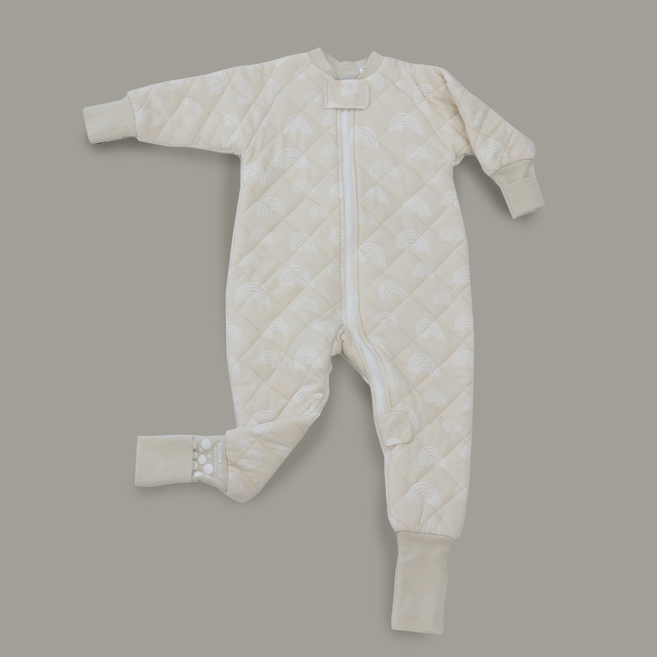 Nordic 2.5 TOG & 3.5 TOG Baby Sleep Suit and Convertible Sleep Bag Bundle - Sand Color - Perfect for Newborns and Toddlers in All Seasons
