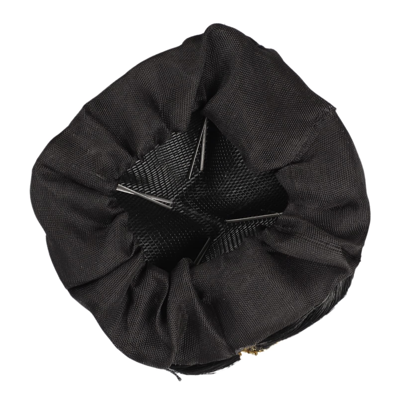 Neaama Hair Bun for Women - Black Stone Juda Hair Accessory for Styling & Parties