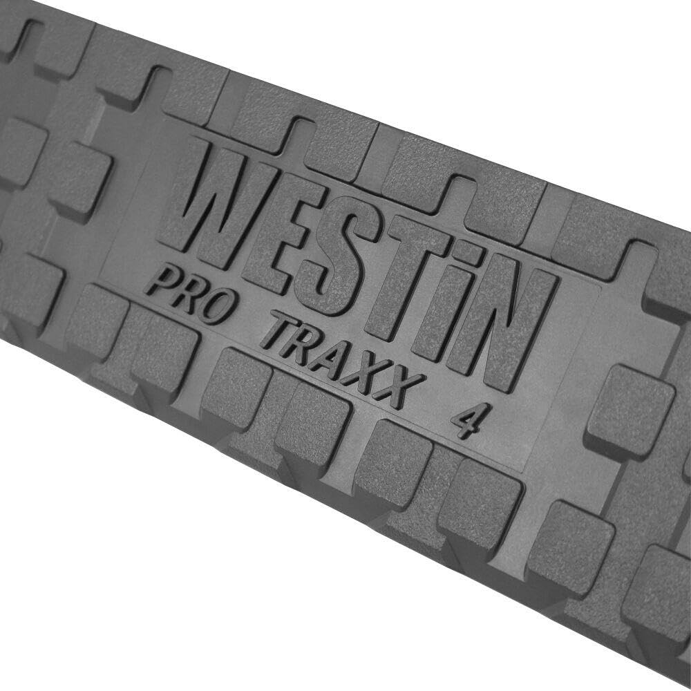 Westin 2121315 Pro Traxx Oval Nerf Bars - Heavy Duty Side Steps for Trucks & SUVs - Perfect for Off-Roading, Camping & Daily Driving
