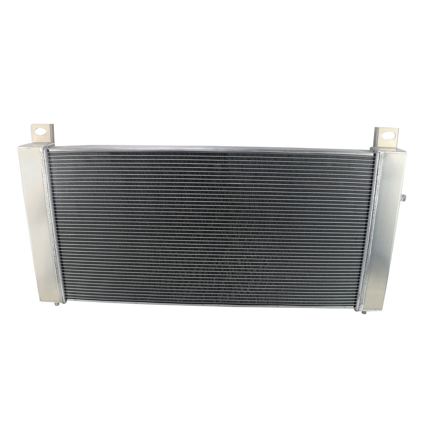 AlloyWorks 3-Row Aluminum Radiator with Shroud Fan & Relay Kit - Compatible with 2008-2013 Chevy Silverado 1500, GMC Yukon, HUMMER H2 - Heavy-Duty Cooling for Towing & Off-Road Adventures