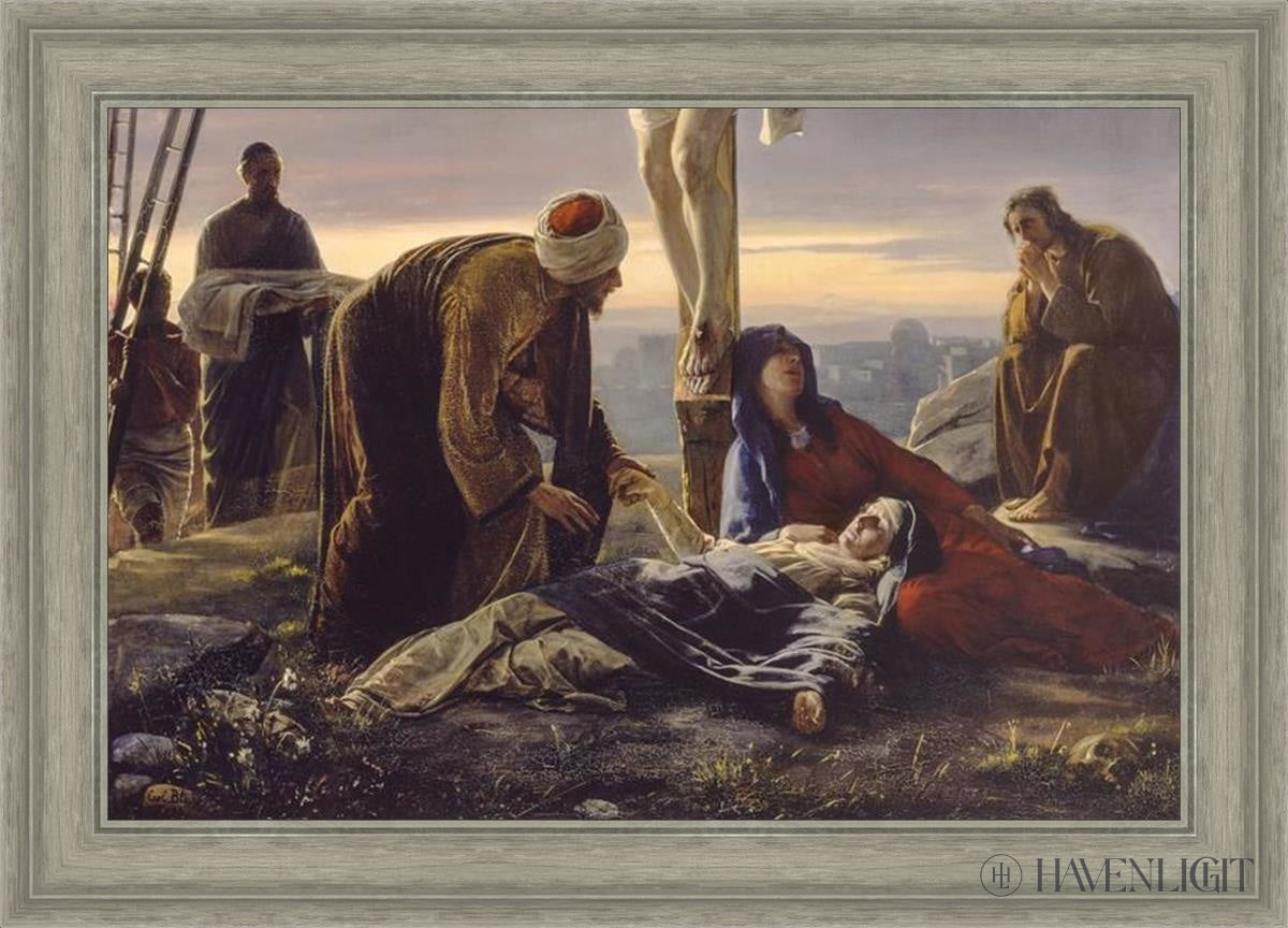 Cross By Carl Bloch - Elegant Christian Wall Art for Home & Church Decor - Perfect for Gifts, Prayer Rooms & Religious Inspirations