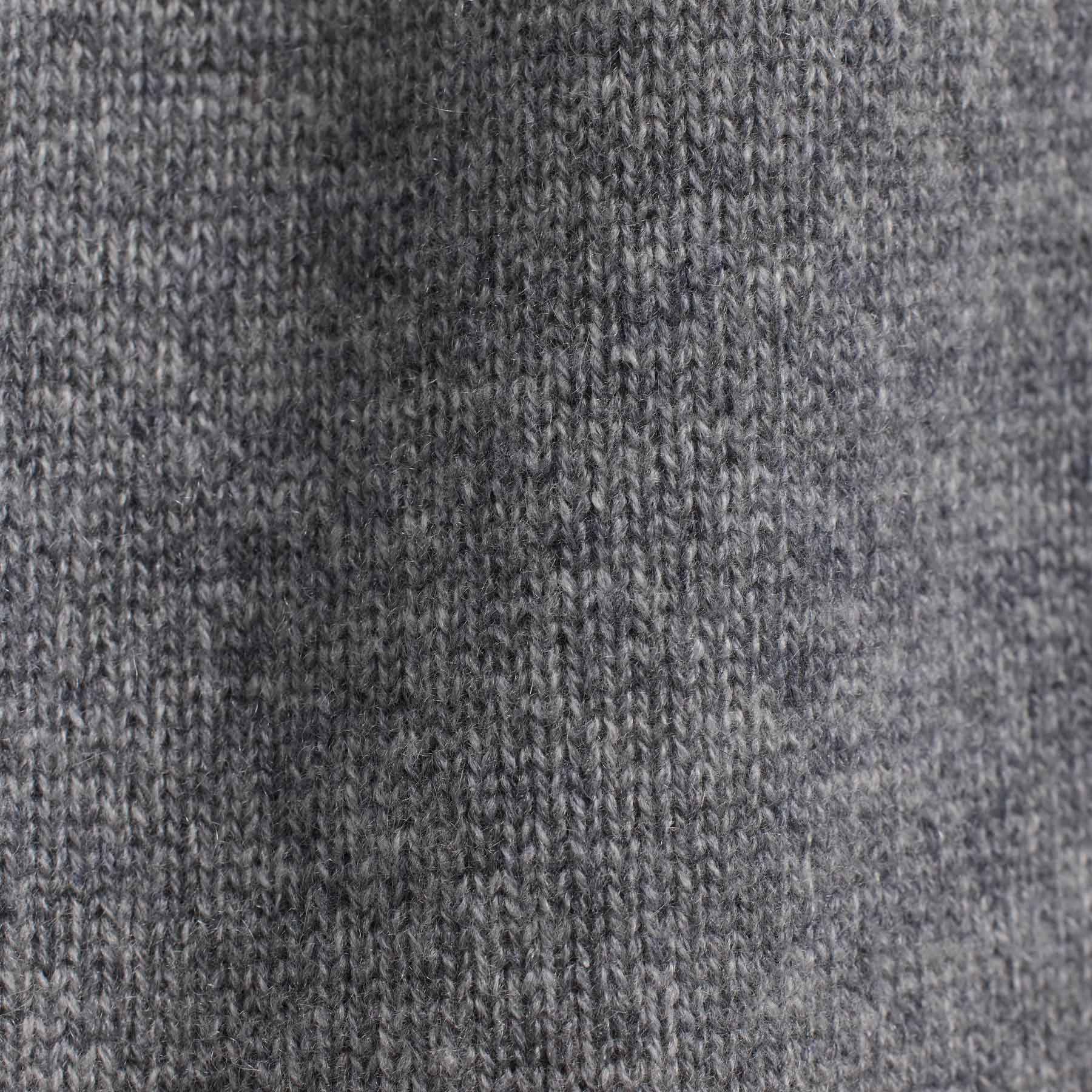 Sustainable Recycled Cashmere Jogger Pants with Pockets - Soft Heather Grey Lounge Pants for Women | Eco-Friendly Comfort Wear for Yoga, Travel & Home Relaxation