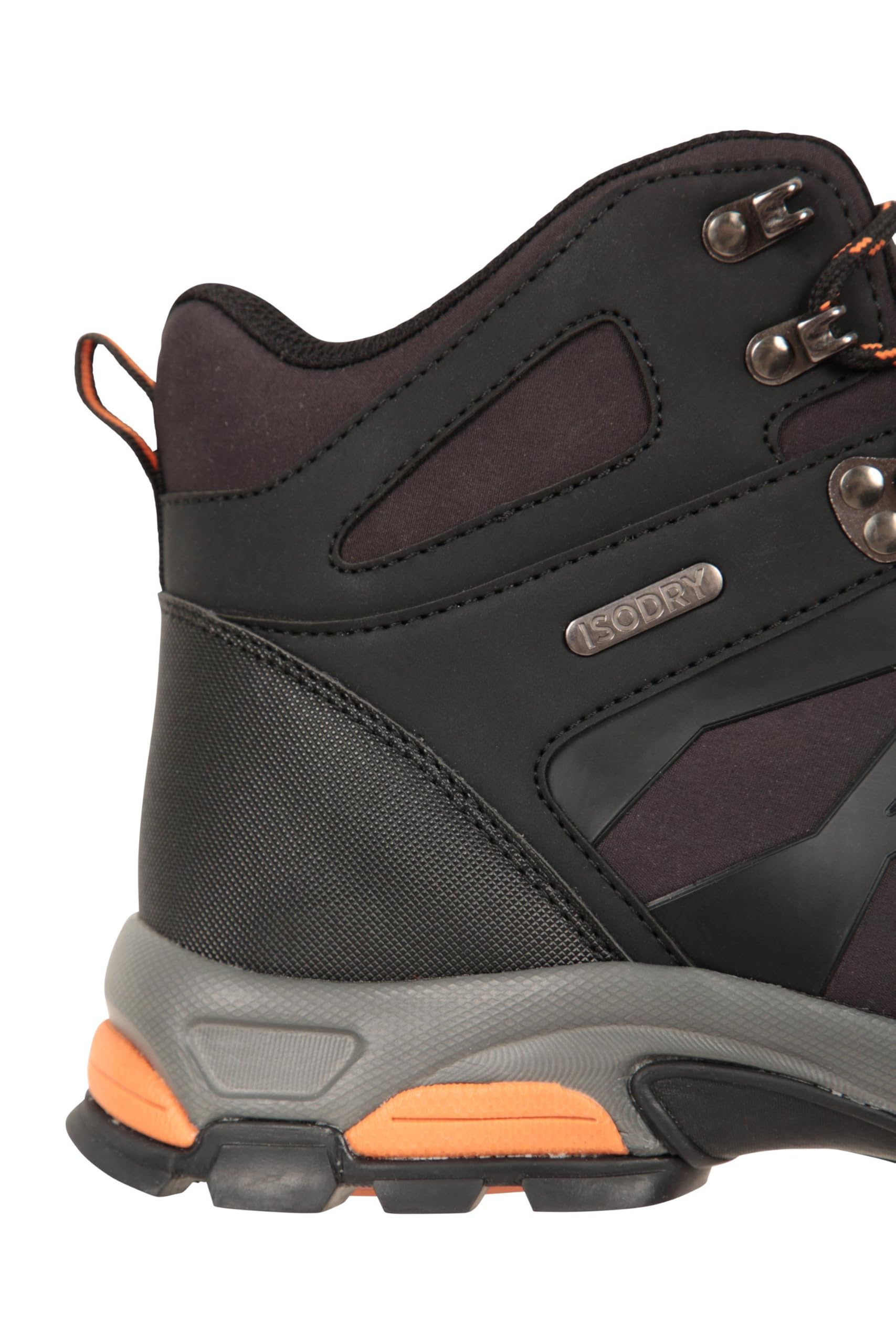 Mountain Warehouse Trekker II Men's Waterproof Softshell Hiking Boots - Lightweight Phylon Midsole, Breathable Mesh Lining, Durable Rubber Outsole - Perfect for Spring/Summer Travel, Outdoor Adventures & Trail Hiking