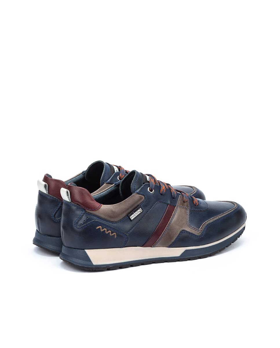 PIKOLINOS Men's Leather Sneakers - Comfortable & Stylish Casual Shoes for Walking, Travel & Everyday Wear