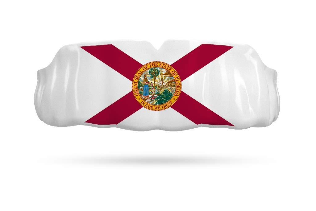 Custom Professional MMA Boxing Muay Thai Mouthguard - Impact Flag Series for Training & Competition Protection