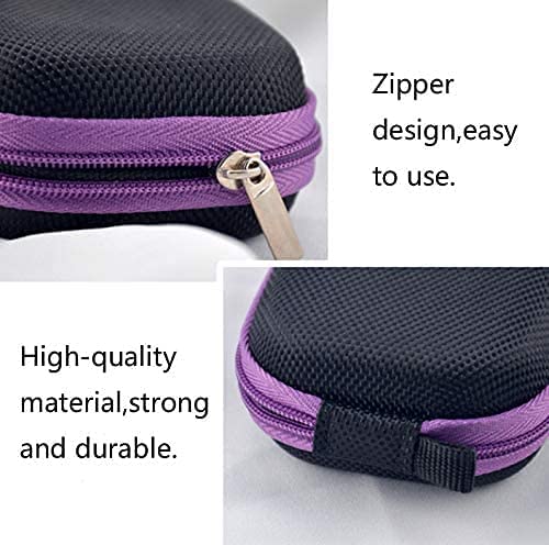3-Piece Portable Essential Oil Travel Case Organizer - Holds 6 Bottles (1-5ml Roller Bottles) - Perfect for Aromatherapy, Yoga, Meditation & On-the-Go Use