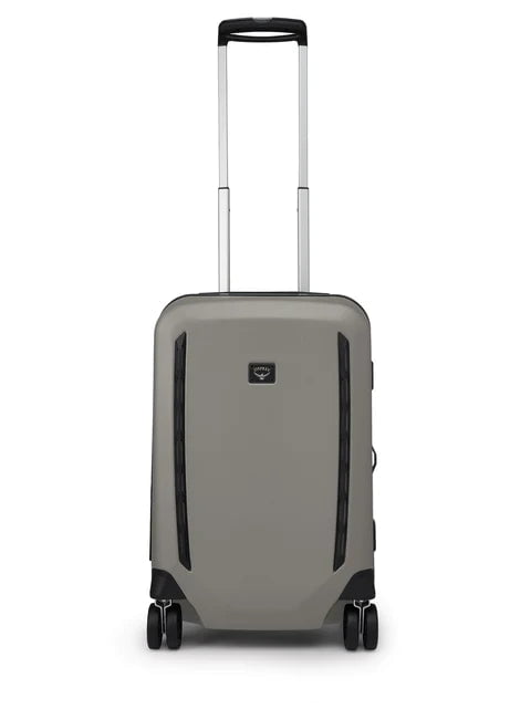 Osprey Transporter 4 Wheel Hardside Carry On Luggage 22L/40L - Tan Concrete - Lightweight Durable Suitcase for Air Travel & Business Trips