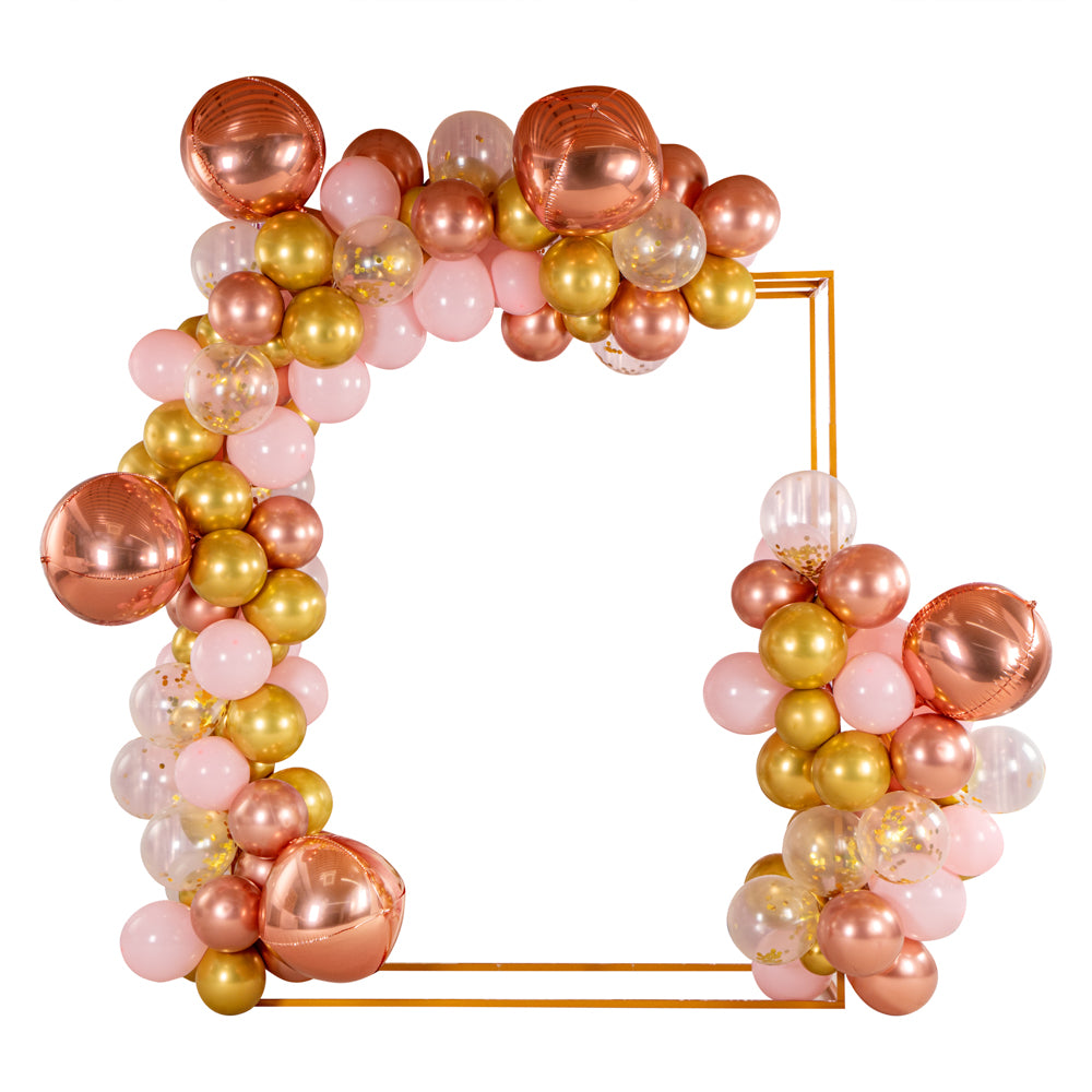 Pink and Gold Balloon Arch Garland Kit - 137 Pieces Balloon Decorations for Birthday, Wedding, Baby Shower & Party Decor