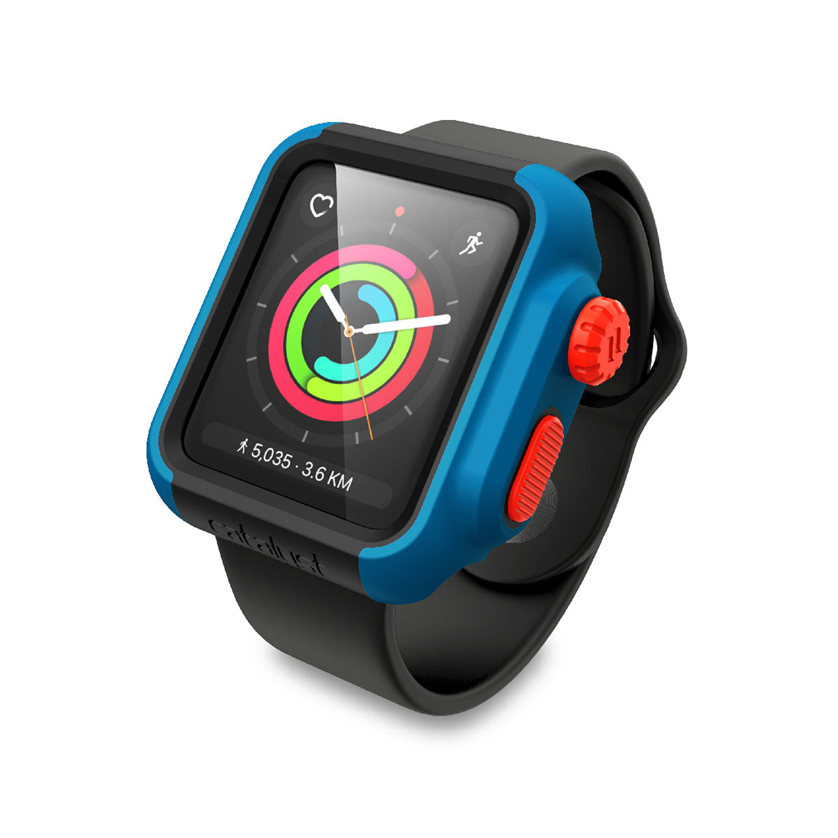 Durable 42mm Rugged Protective Case for Apple Watch Series 3 & 2 - Shockproof & Scratch-Resistant Cover for Outdoor Sports, Workouts & Active Lifestyle