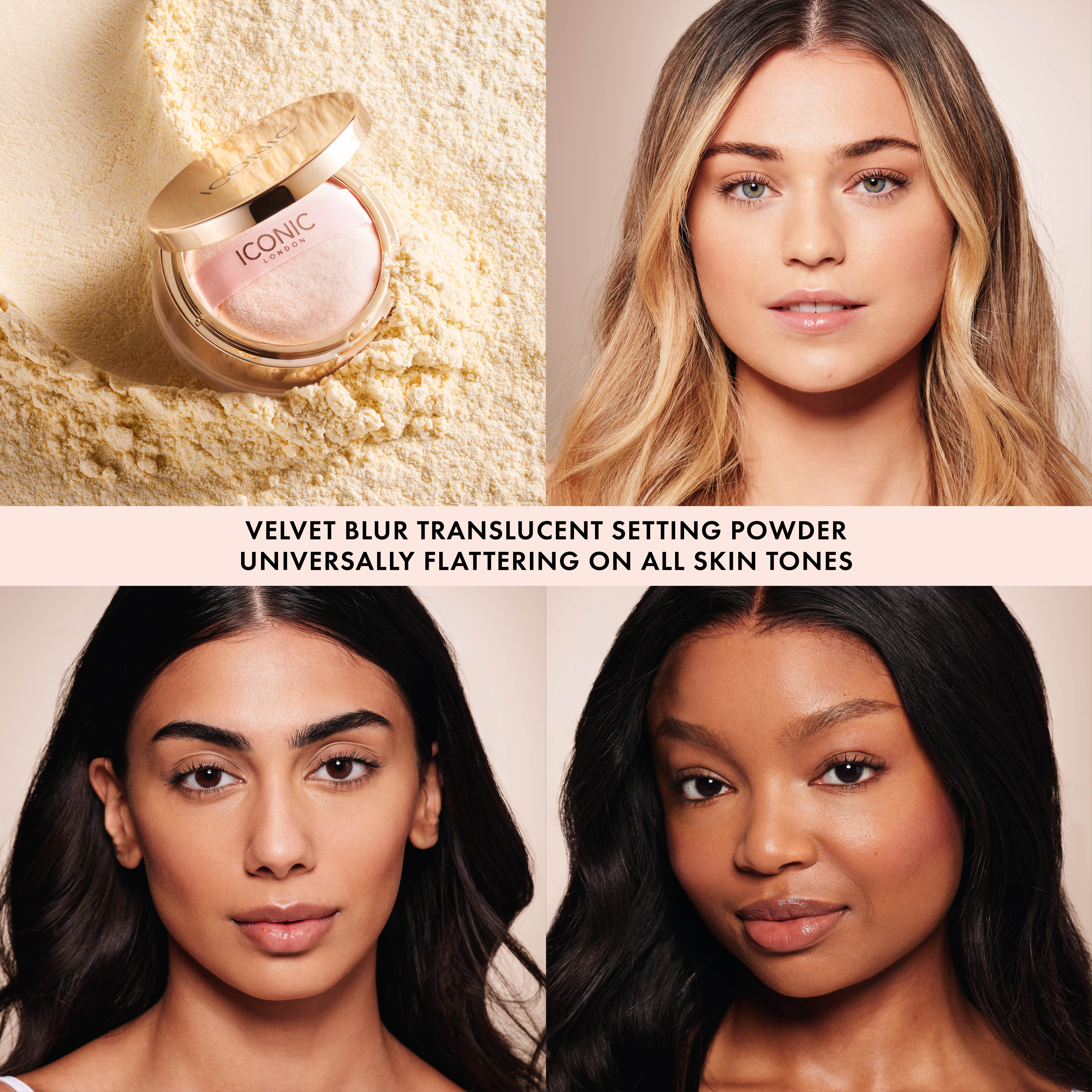 Velvet Blur Translucent Setting Powder - Oil Control & Pore Minimizing Makeup Finishing Powder for Flawless Skin | Perfect for Daily Wear & Special Occasions