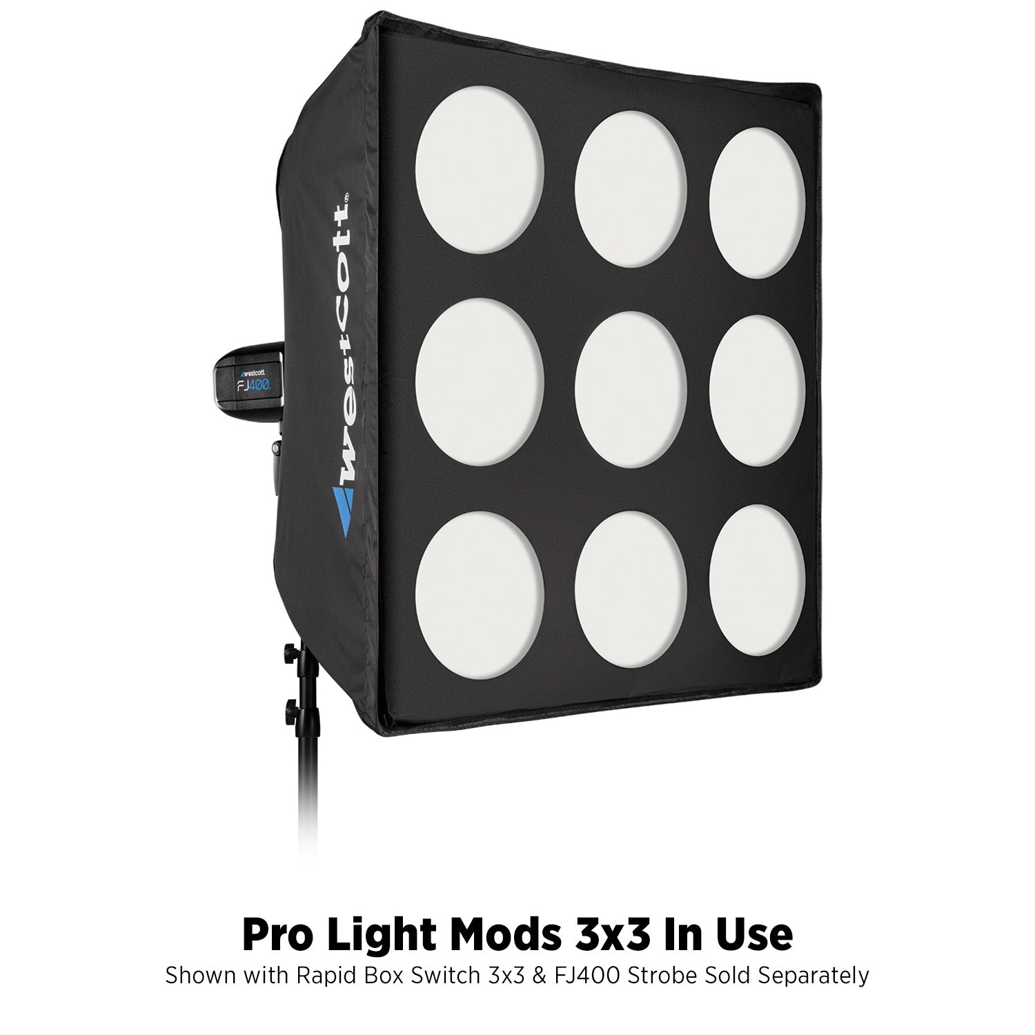 Pro Light Mods 3x3 LED Panel - Energy Efficient Studio Lighting for Photography & Videography - Perfect for YouTube, TikTok & Home Studio Setup
