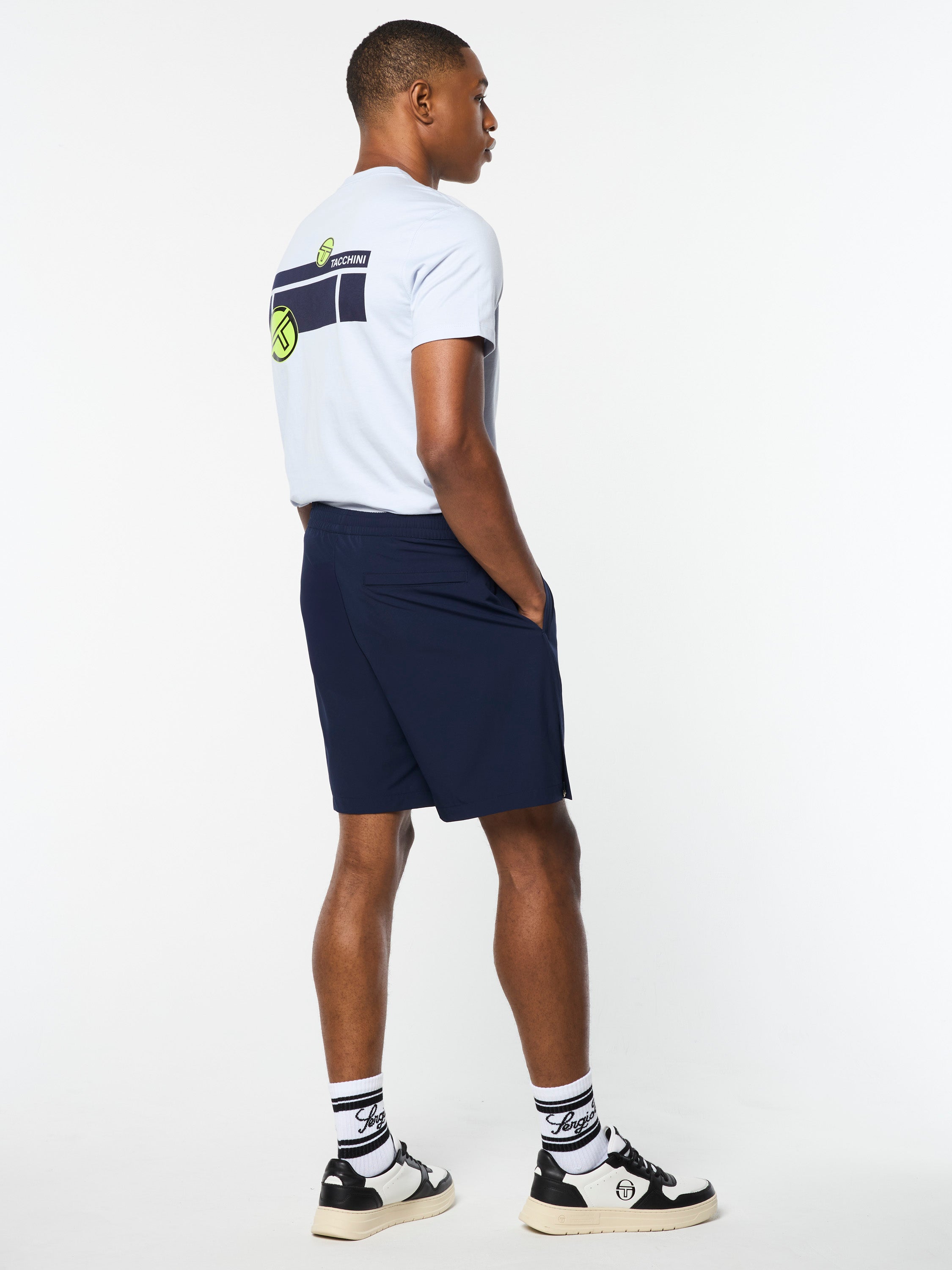 Paco Shorts for Men - Comfortable Maritime Blue Casual Shorts | Perfect for Beach, Summer, and Outdoor Activities
