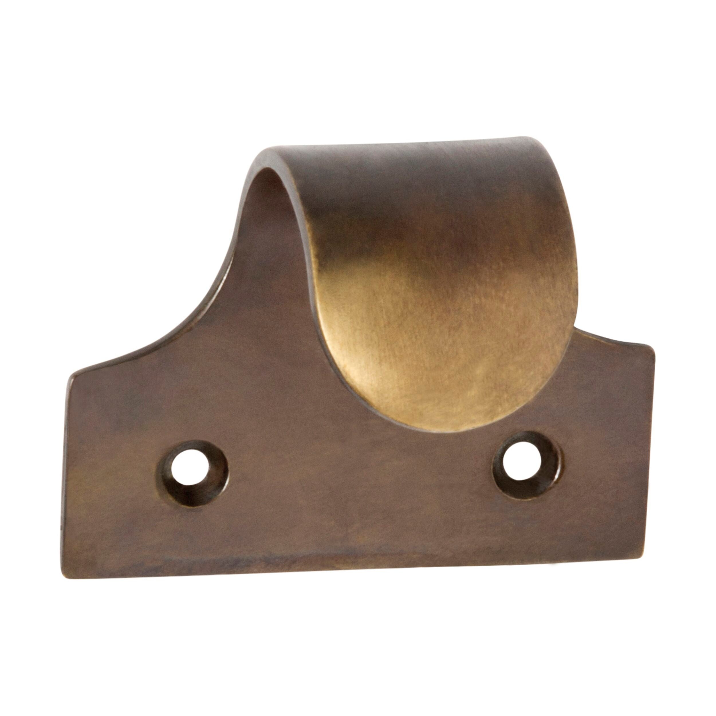 Vintage Brass Sash Lift Classic Large - 41x48x30mm - Antique Window Hardware for Traditional & Modern Homes - Perfect for Restorations & DIY Projects