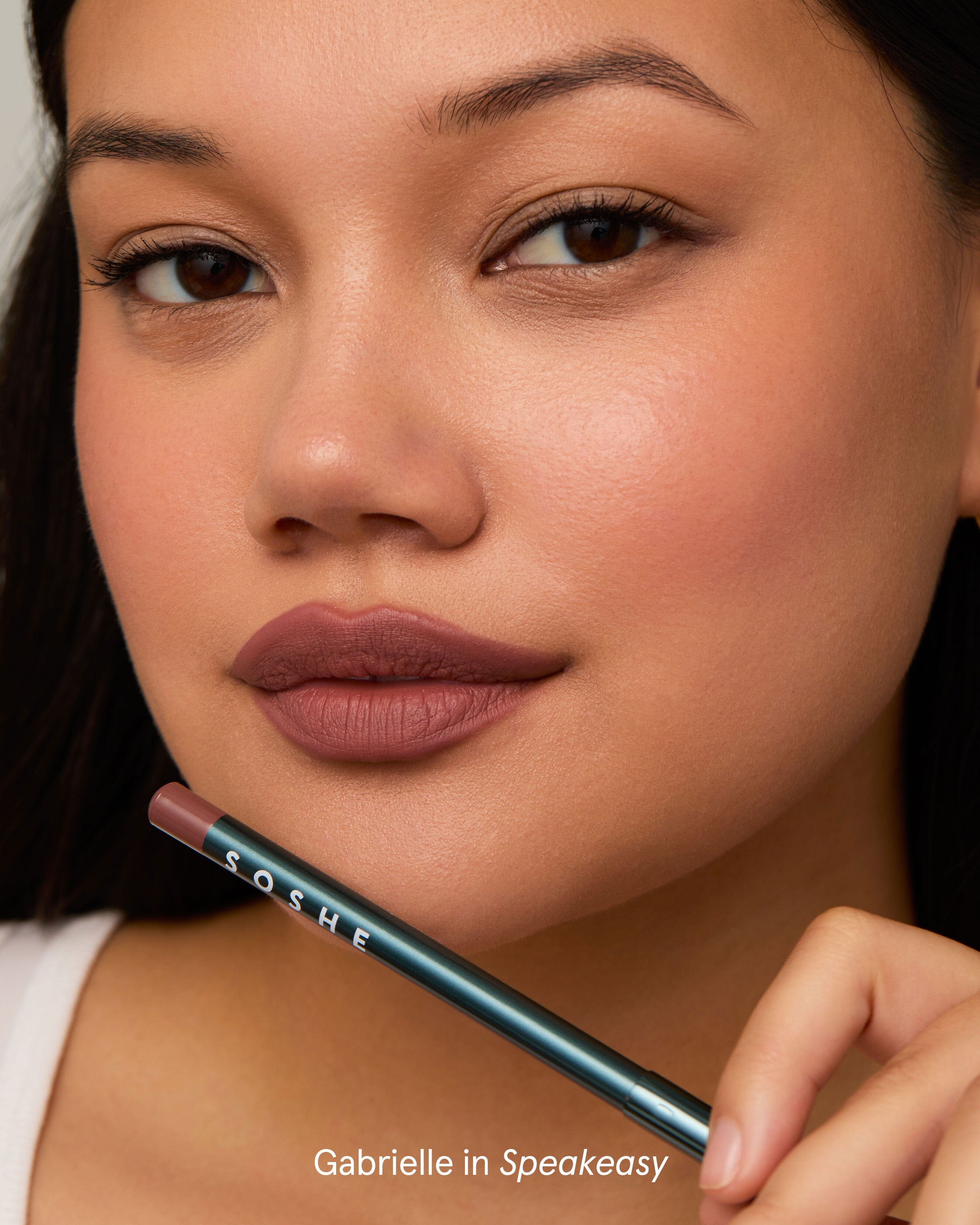 Soft Glide Lip Liner - Long Lasting Waterproof Lip Pencil for Precise Definition & Natural Look | Perfect for Everyday Makeup, Special Occasions & Photo Shoots